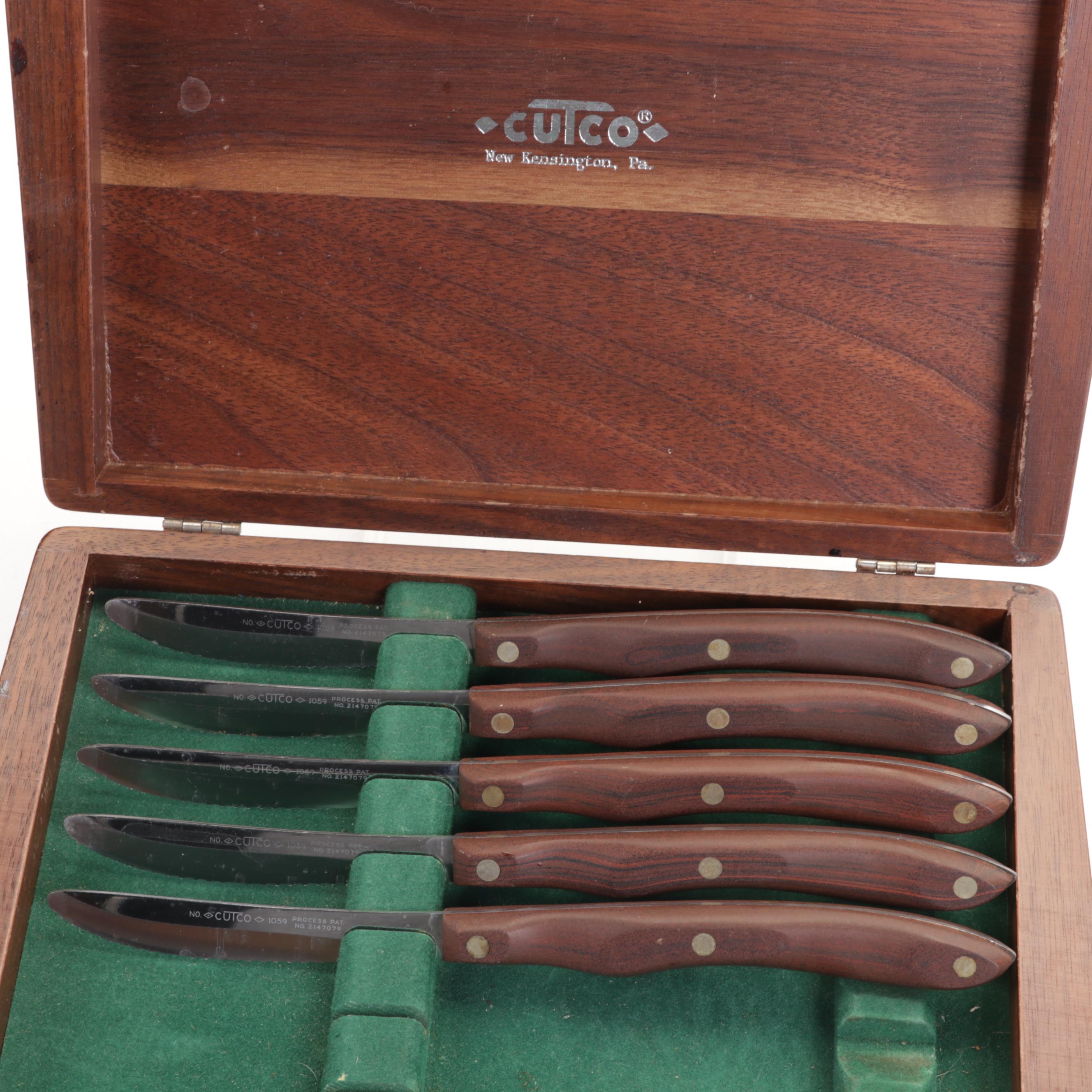 Cutco Steak, Bread and Butcher Knives EBTH