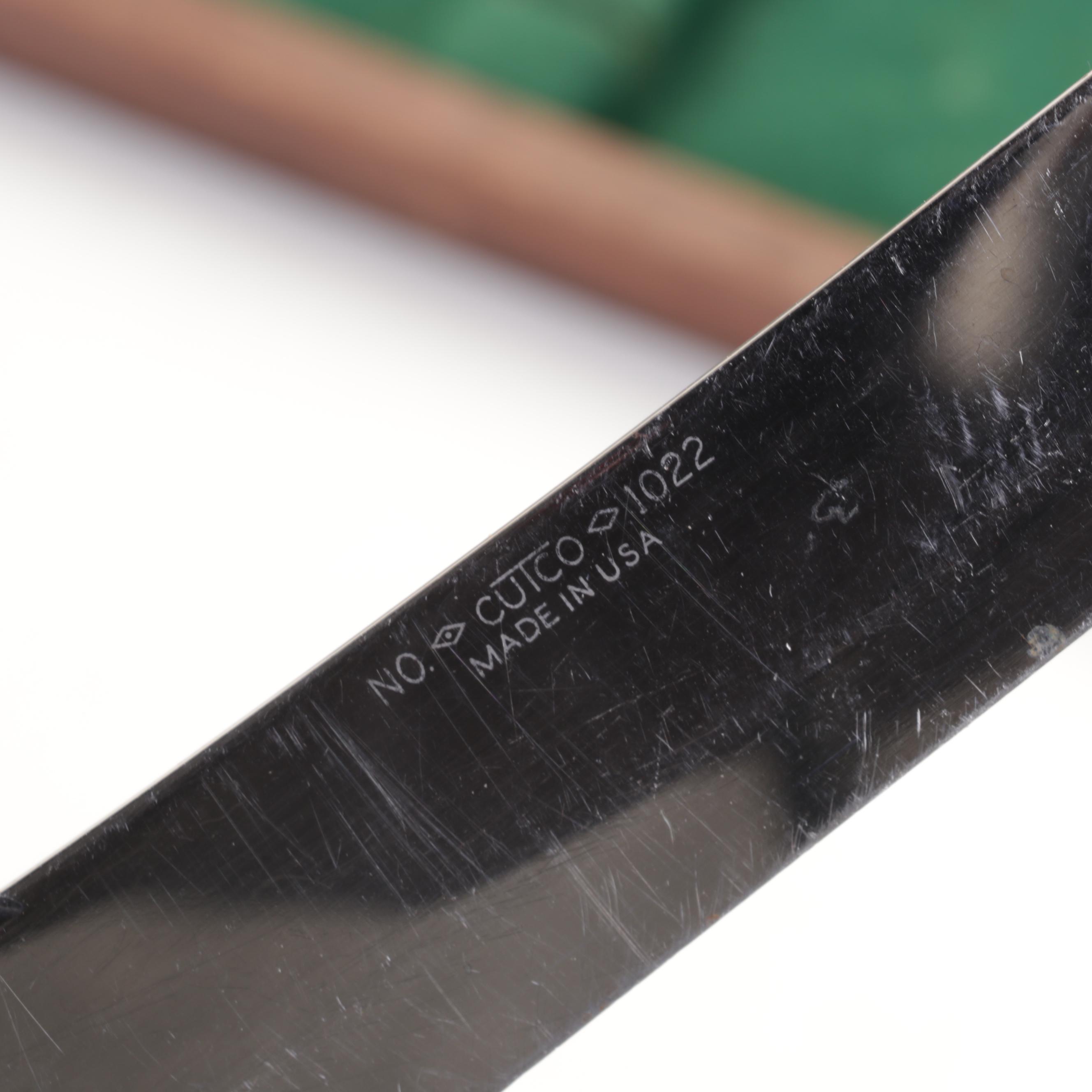 Cutco Steak, Bread and Butcher Knives EBTH