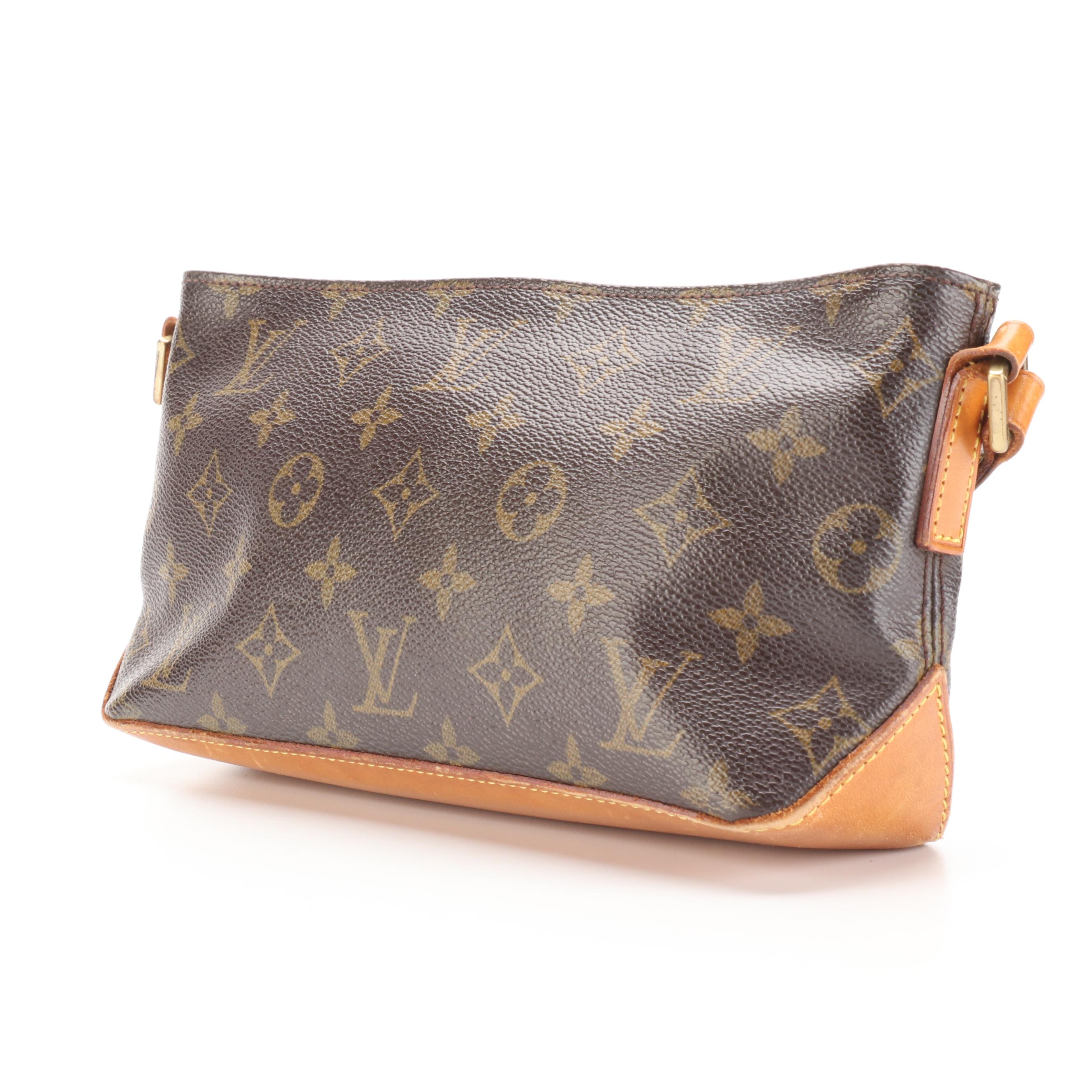 Louis Vuitton Trotteur Crossbody Bag in Monogram Canvas and Vachetta