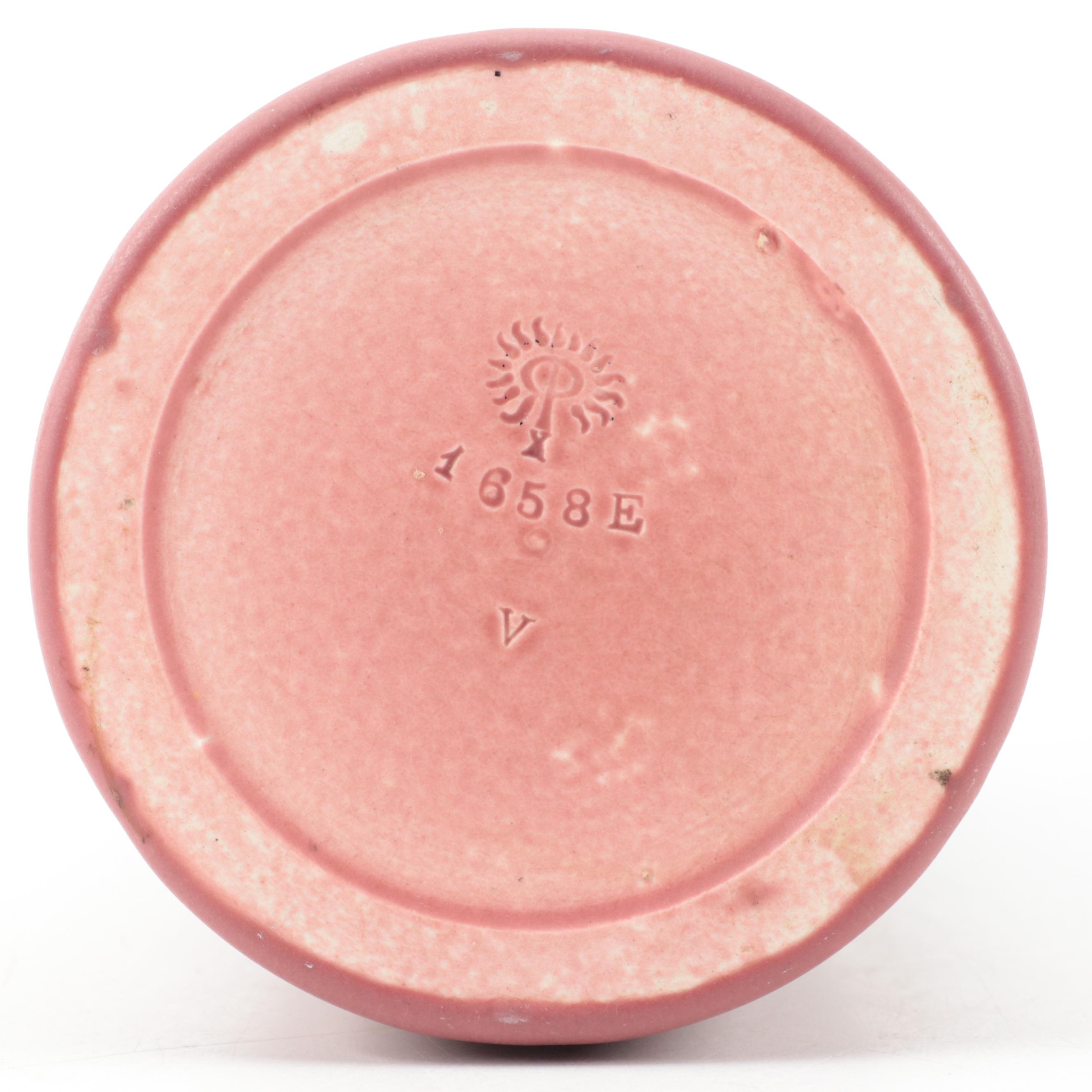 Rookwood Pottery Matte Frogskin Glaze Production Vase, 1910 EBTH