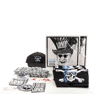 Big & Rich Tour Merchandise Including Signed Album, Scarves, Shirts, and More