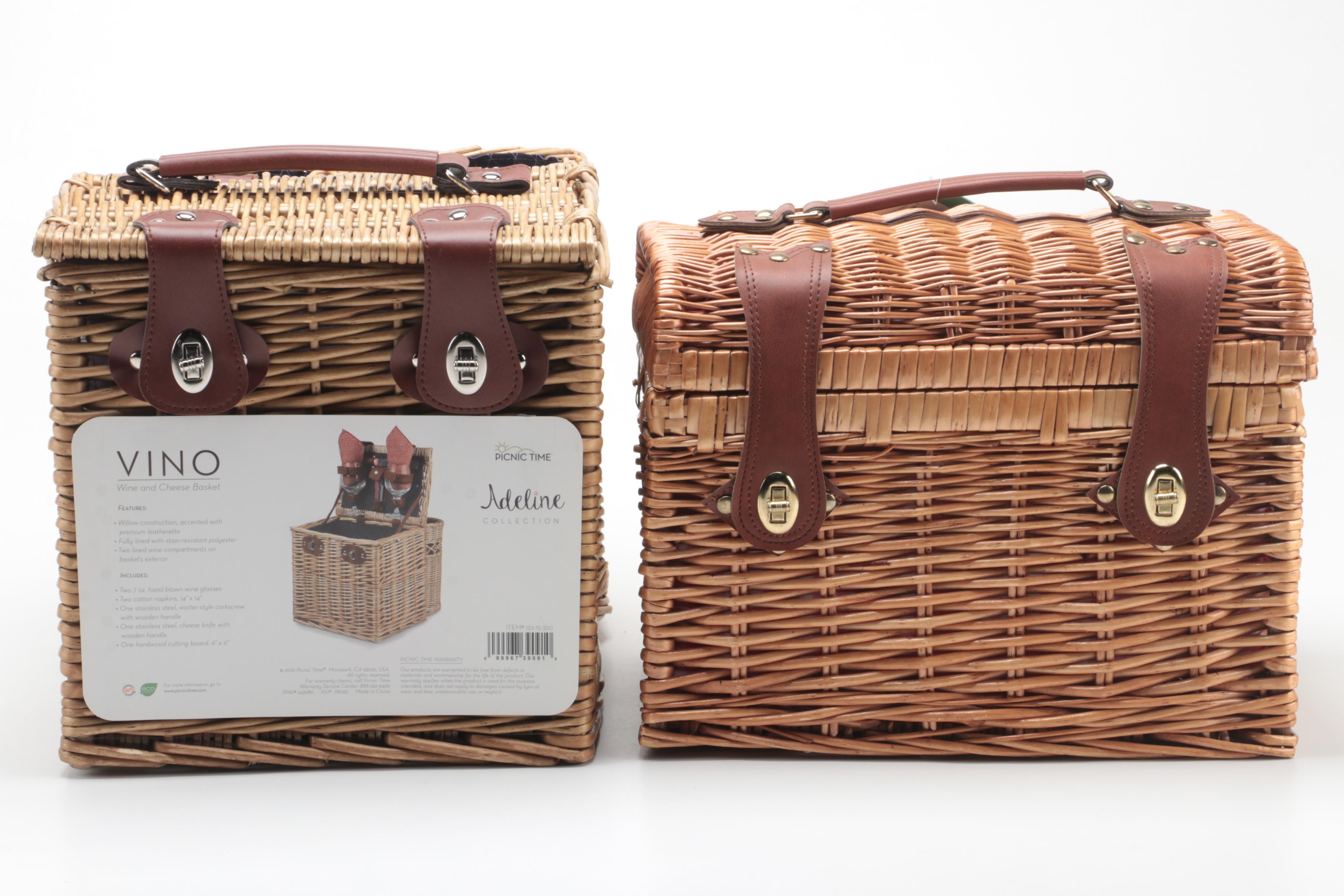 Picnic Time Wine Baskets EBTH