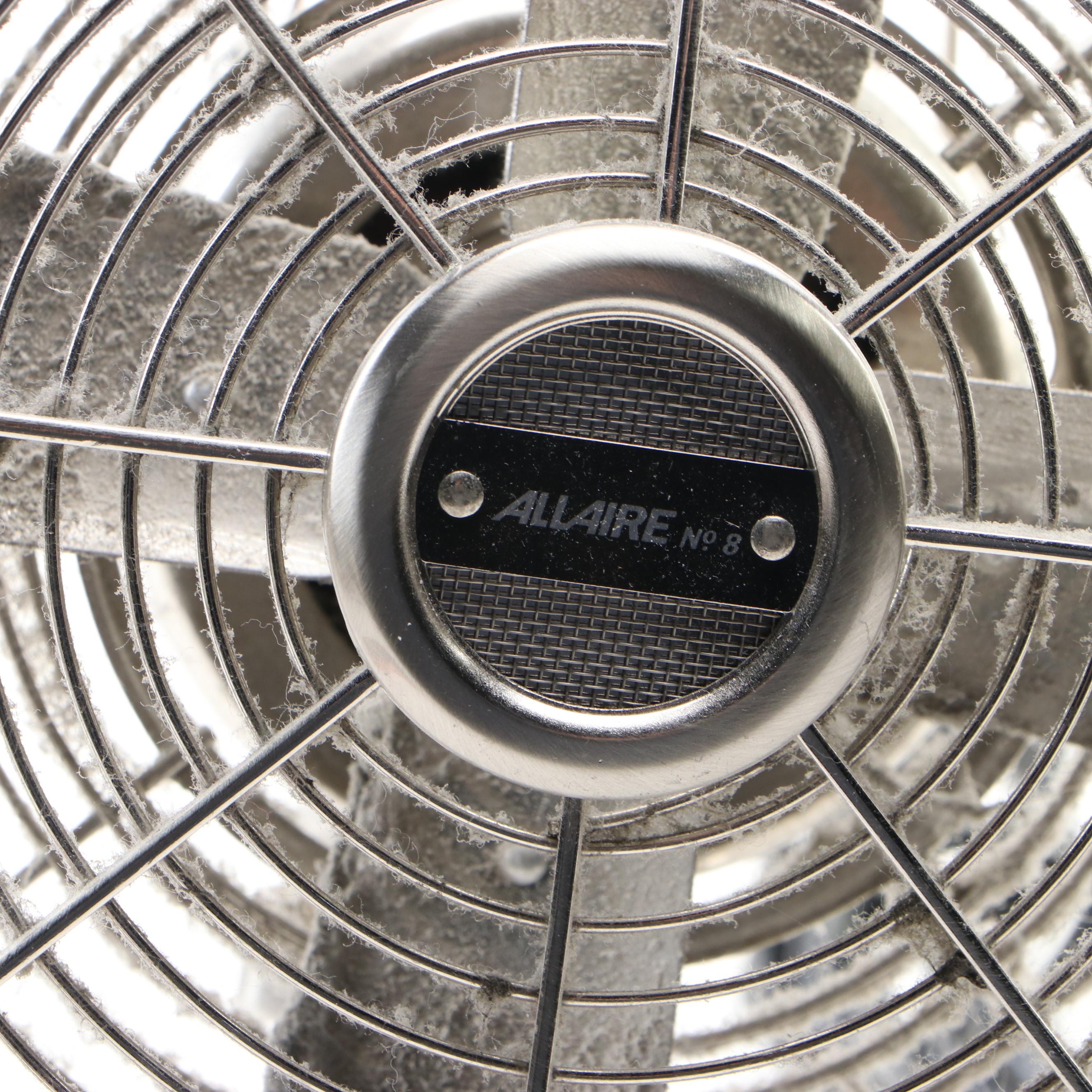 Restoration Hardware Allaire No.8 Oscillating Desk Table Fans EBTH