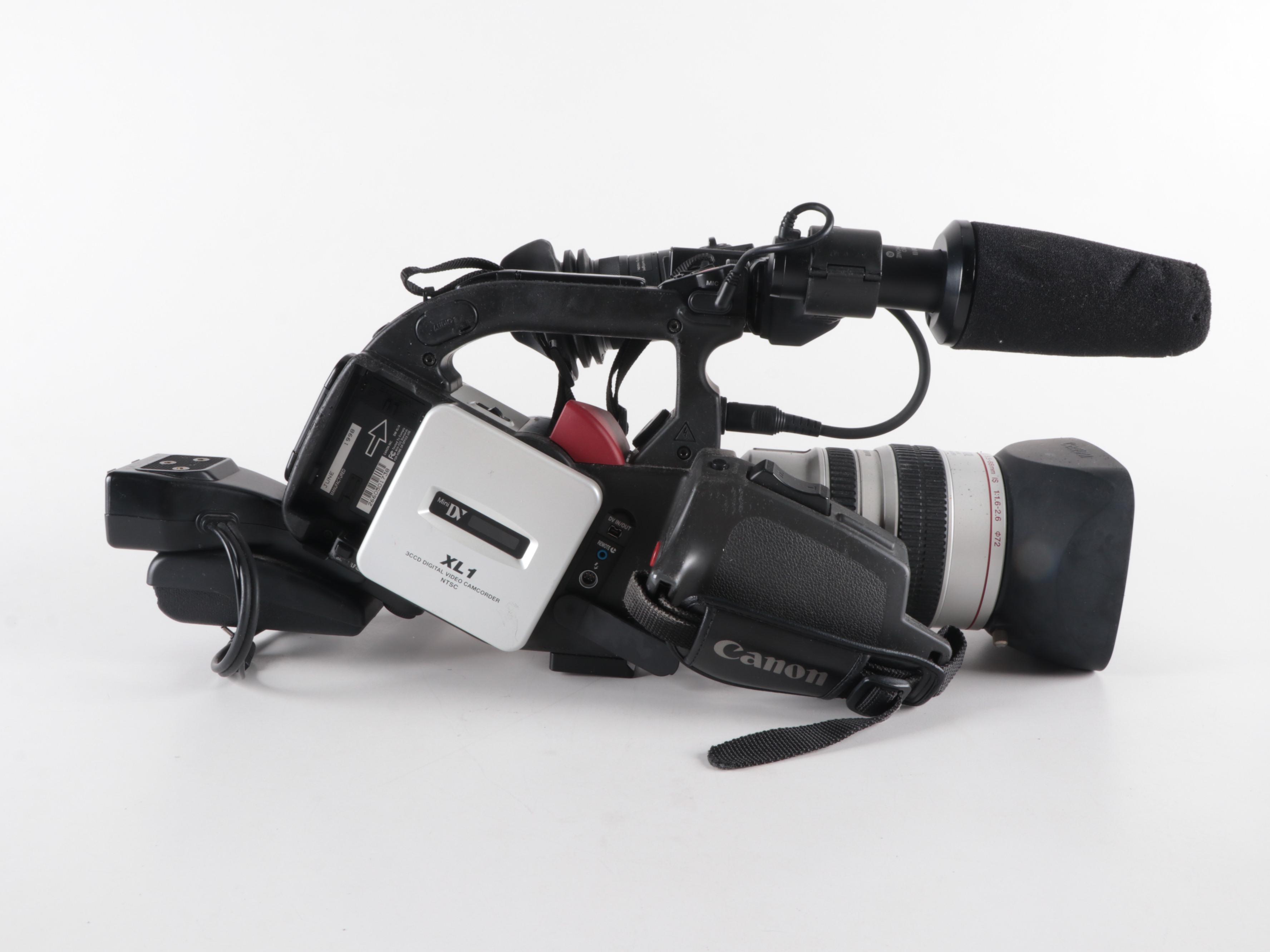 Canon XL1 3CCD Digital Video Camcorder Camera Bundle With Porta Brace