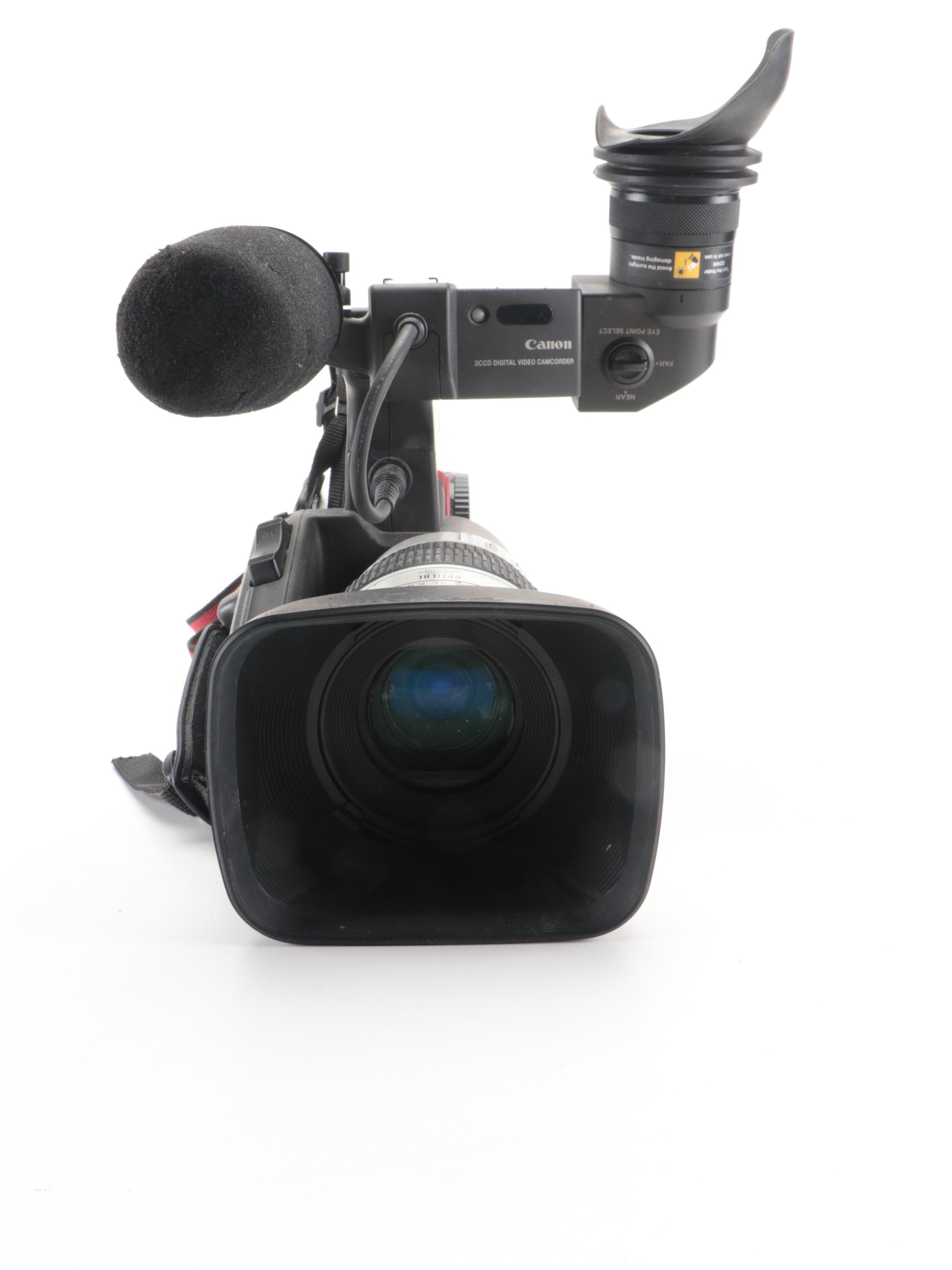 Canon XL1 3CCD Digital Video Camcorder Camera Bundle With Porta Brace