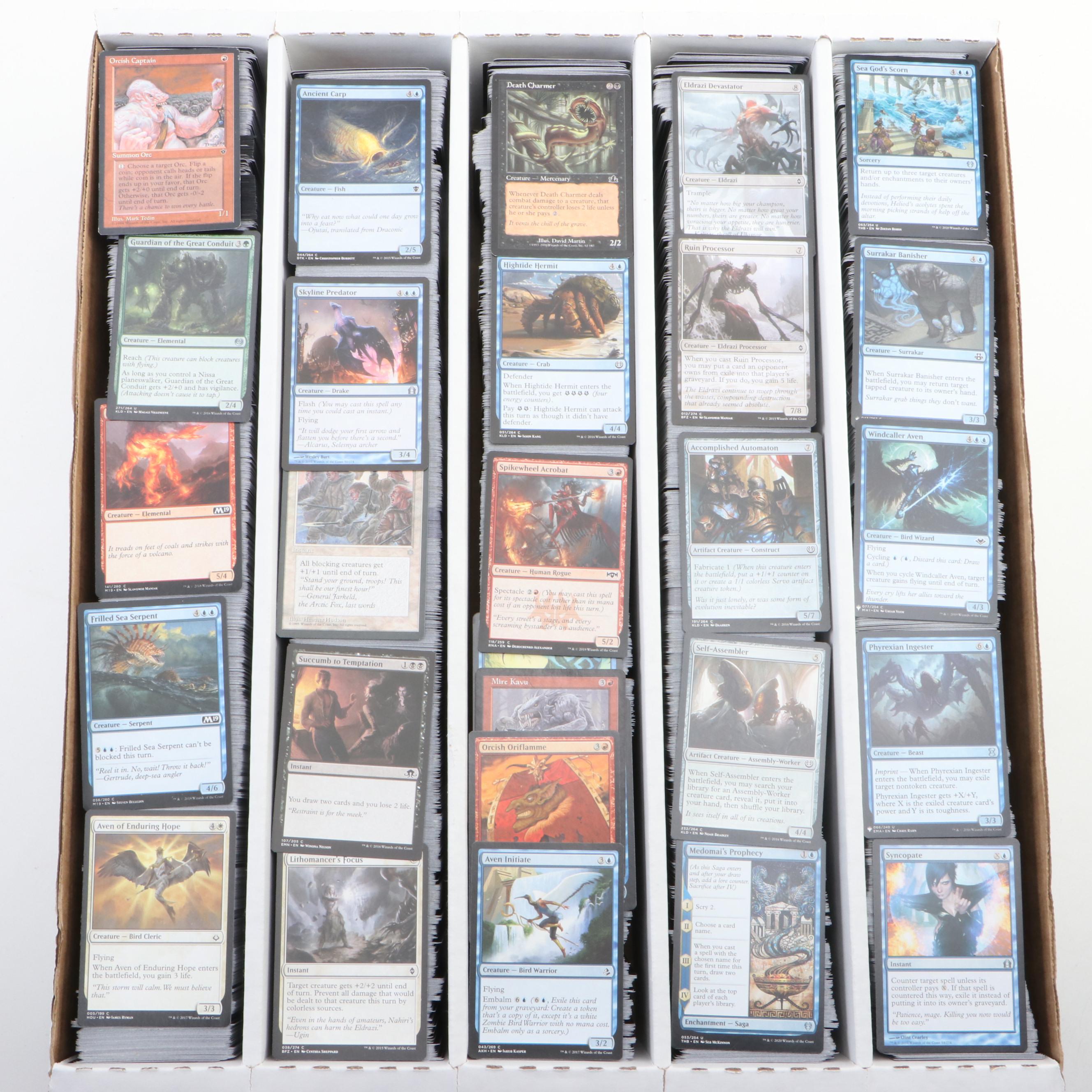 Magic: The Gathering Trading Cards with Uncommons and Playmats, 1990s ...