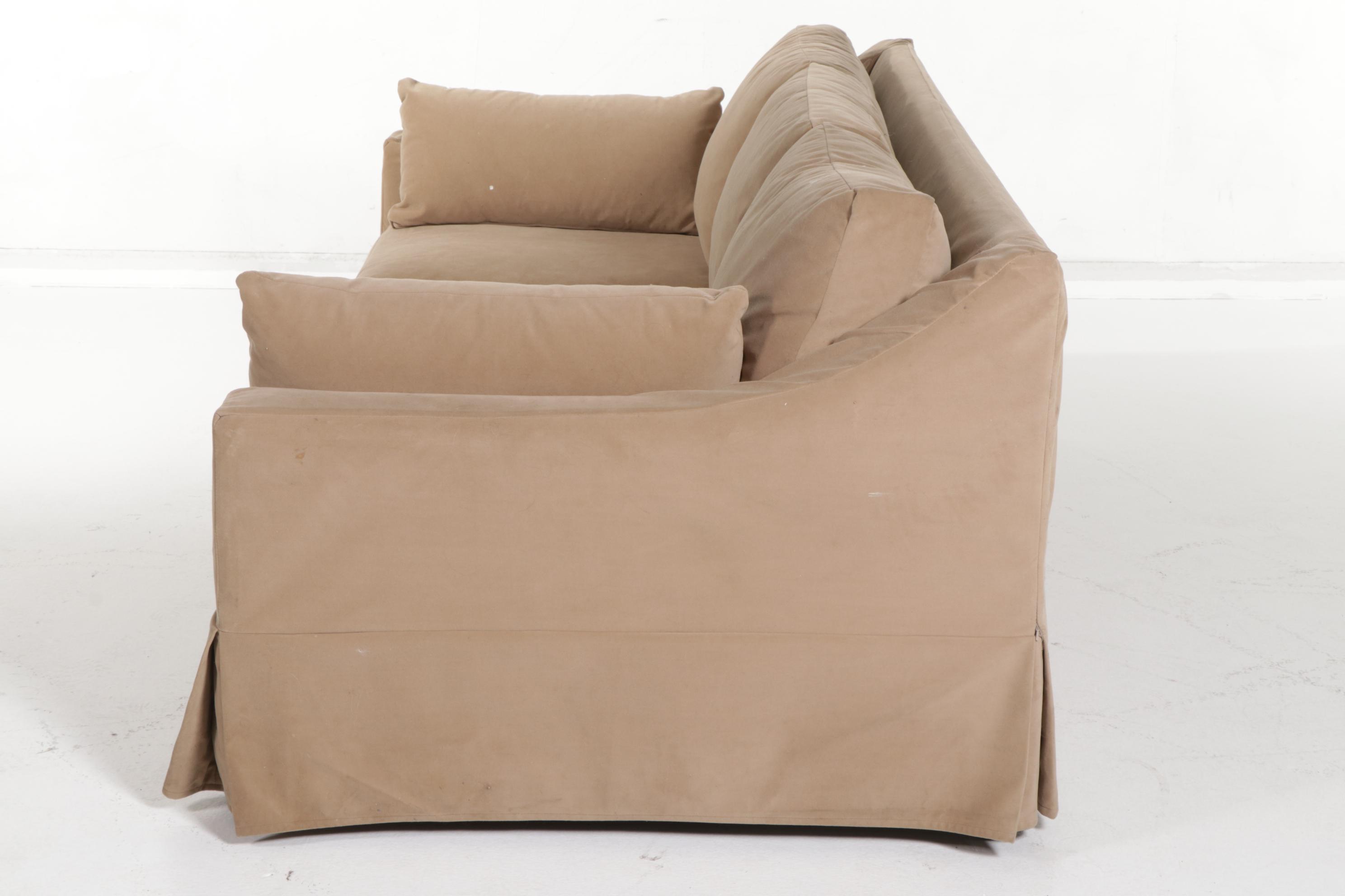 Pottery Barn SlipCovered Sofa, Late 20th to 21st Century EBTH