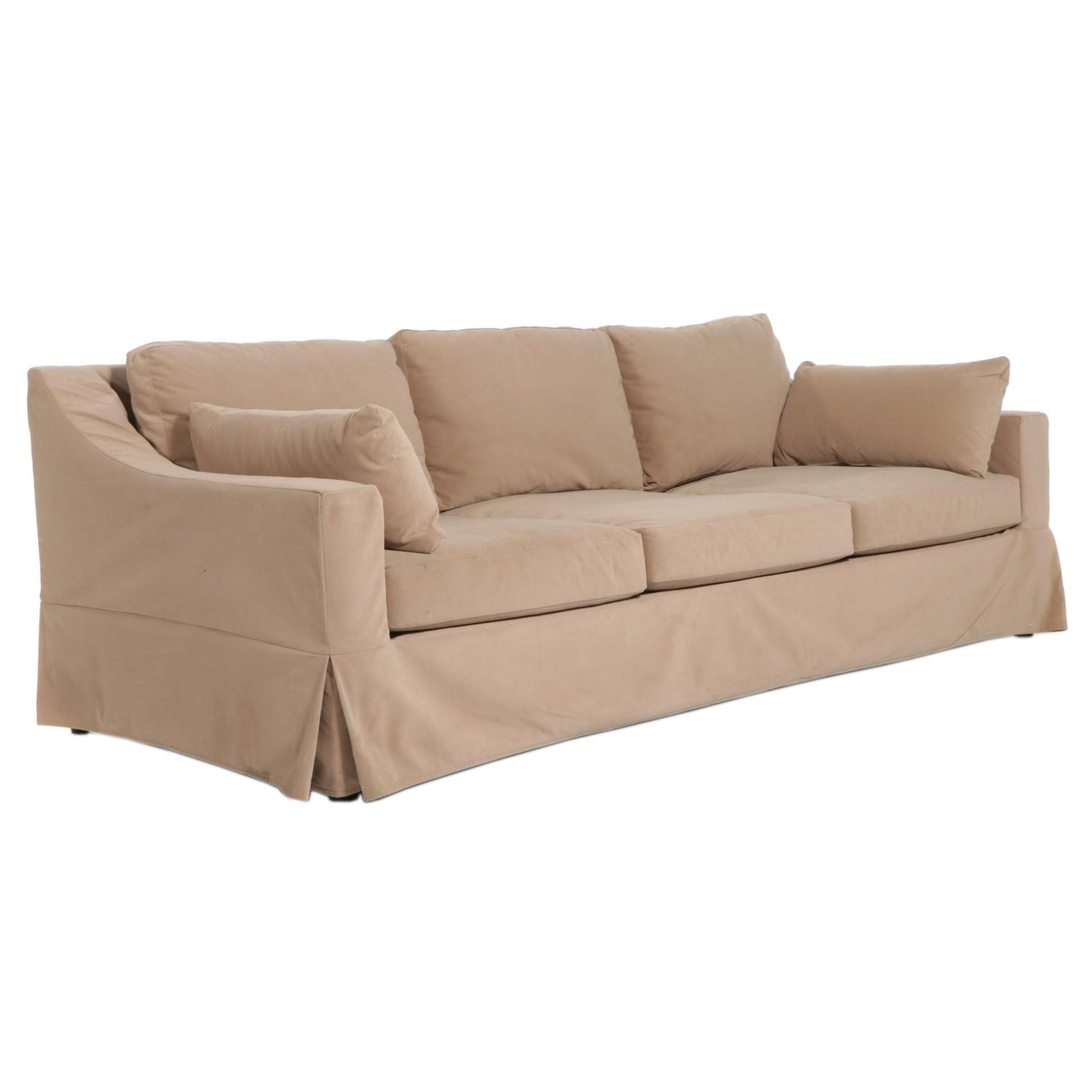 Pottery Barn SlipCovered Sofa, Late 20th to 21st Century EBTH