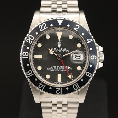 1983 Rolex GMT - Master Wristwatch