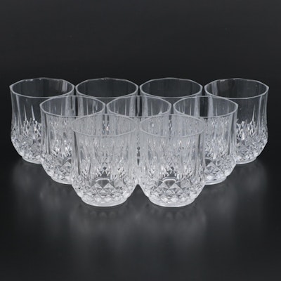 Cristal d'Arques-Durand "Longchamp" Crystal Double Old Fashioned Glasses
