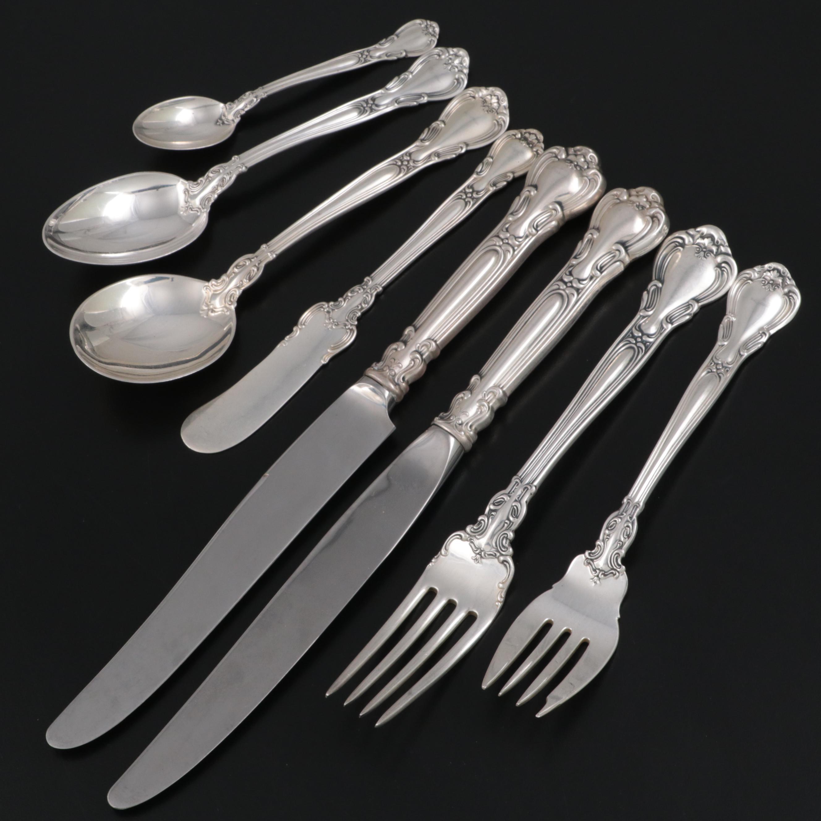 Gorham "Chantilly" Sterling Silver Flatware and Utensils EBTH