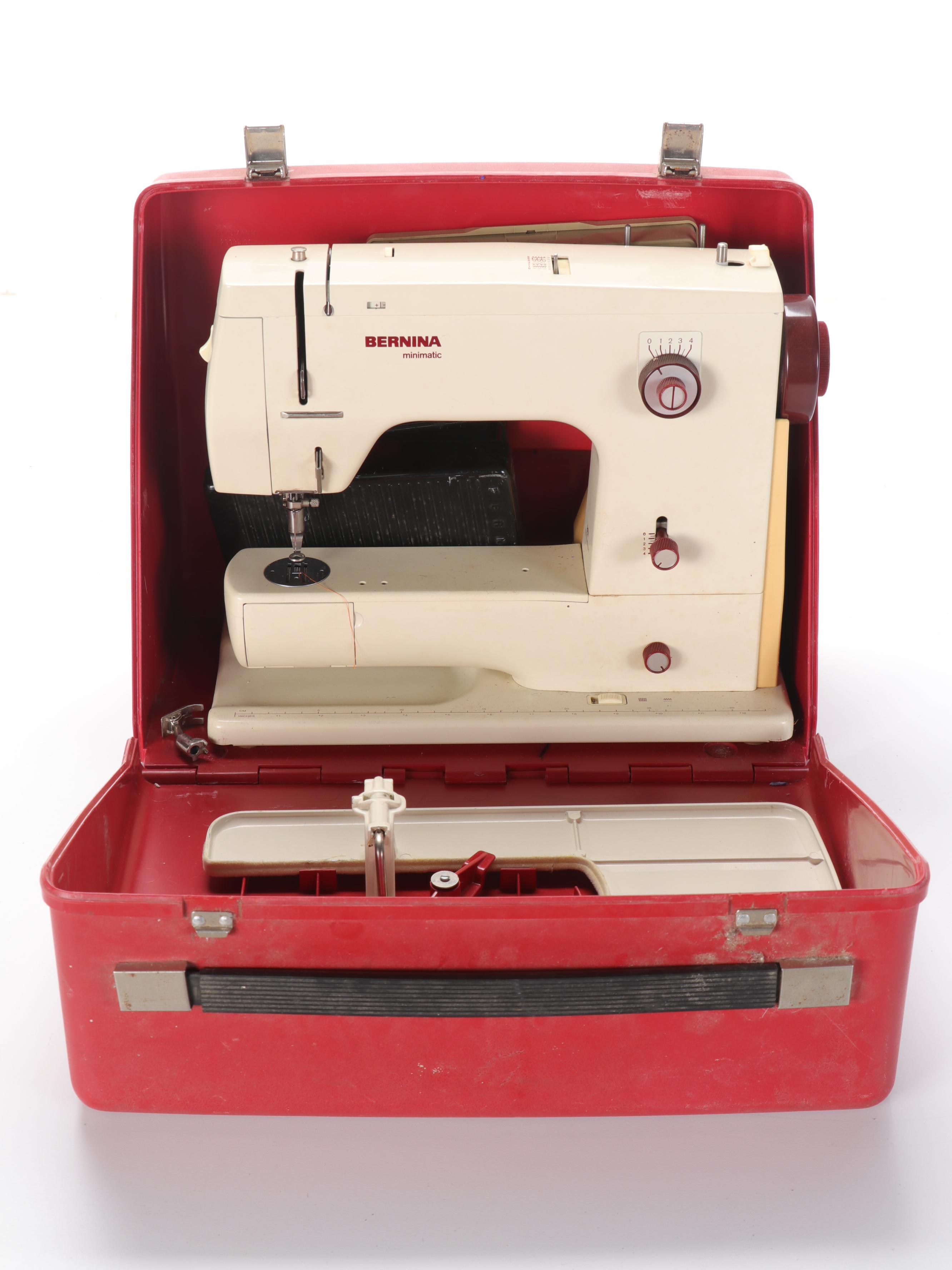 Bernina 807 Minimatic Sewing Machine, Late 20th Century EBTH