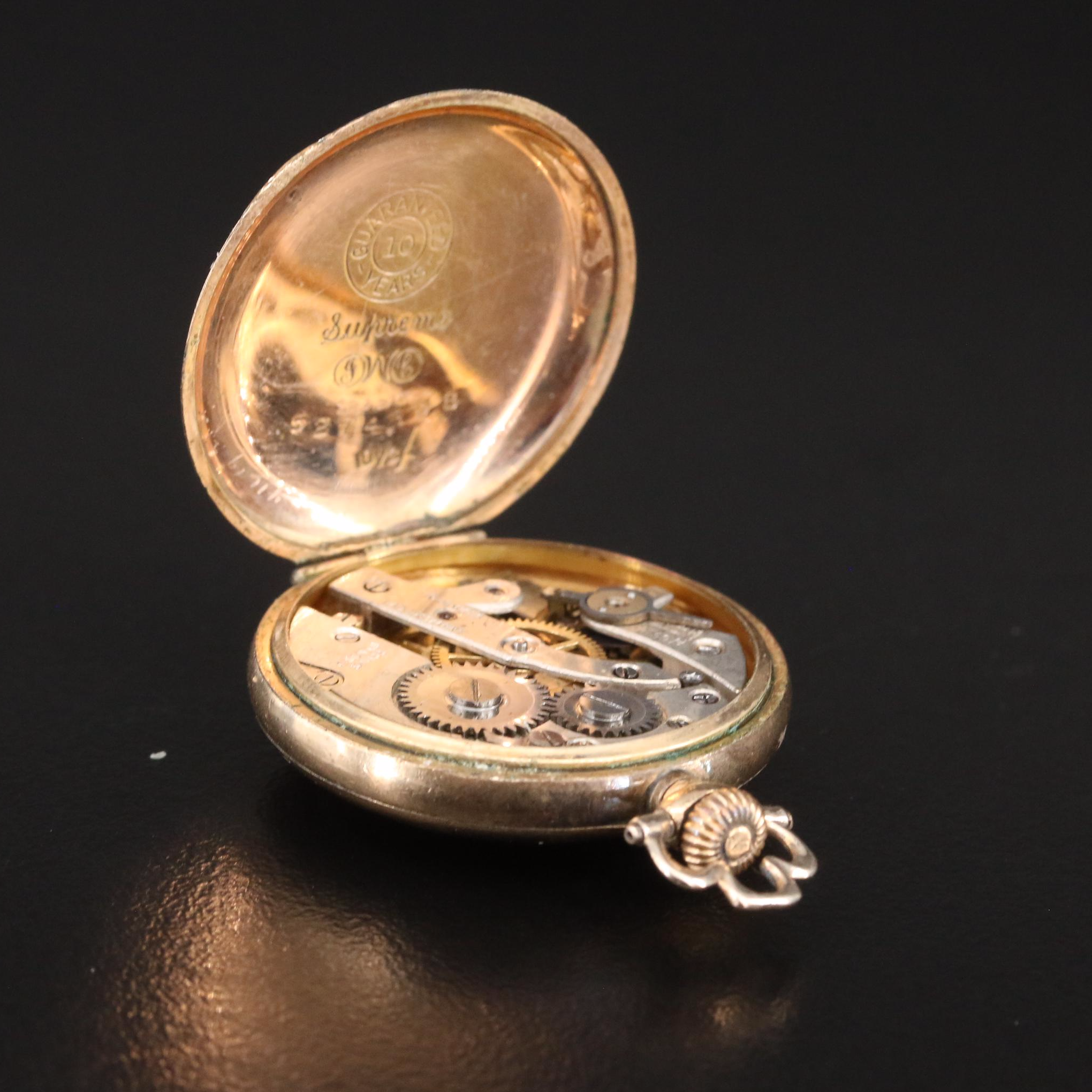 Swiss GoldFilled Pocket Watch Conversion Wristwatch EBTH