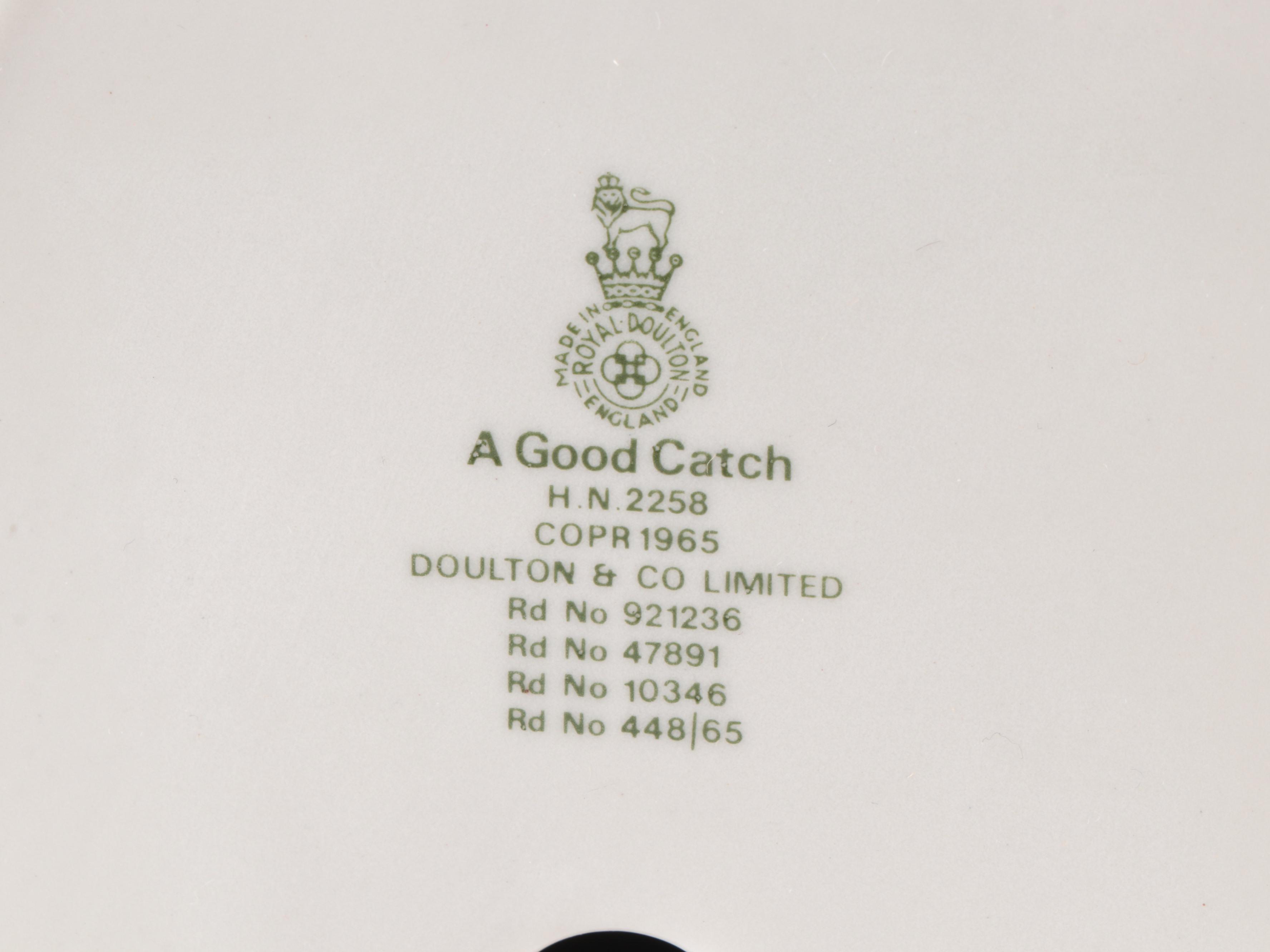 Royal Doulton "A Good Catch" with Other Royal Doulton Figurines EBTH