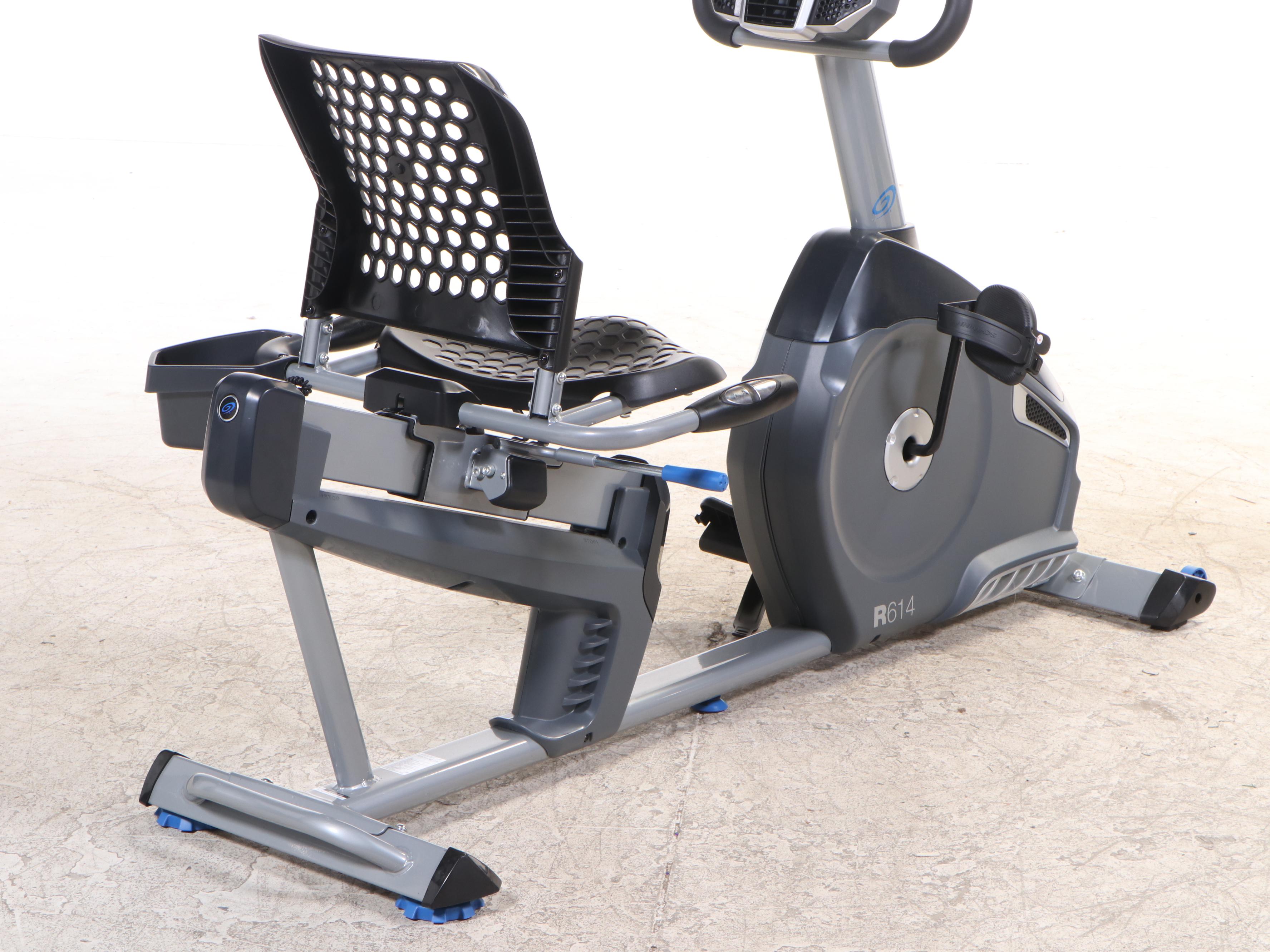 nautilus recumbent bike r614