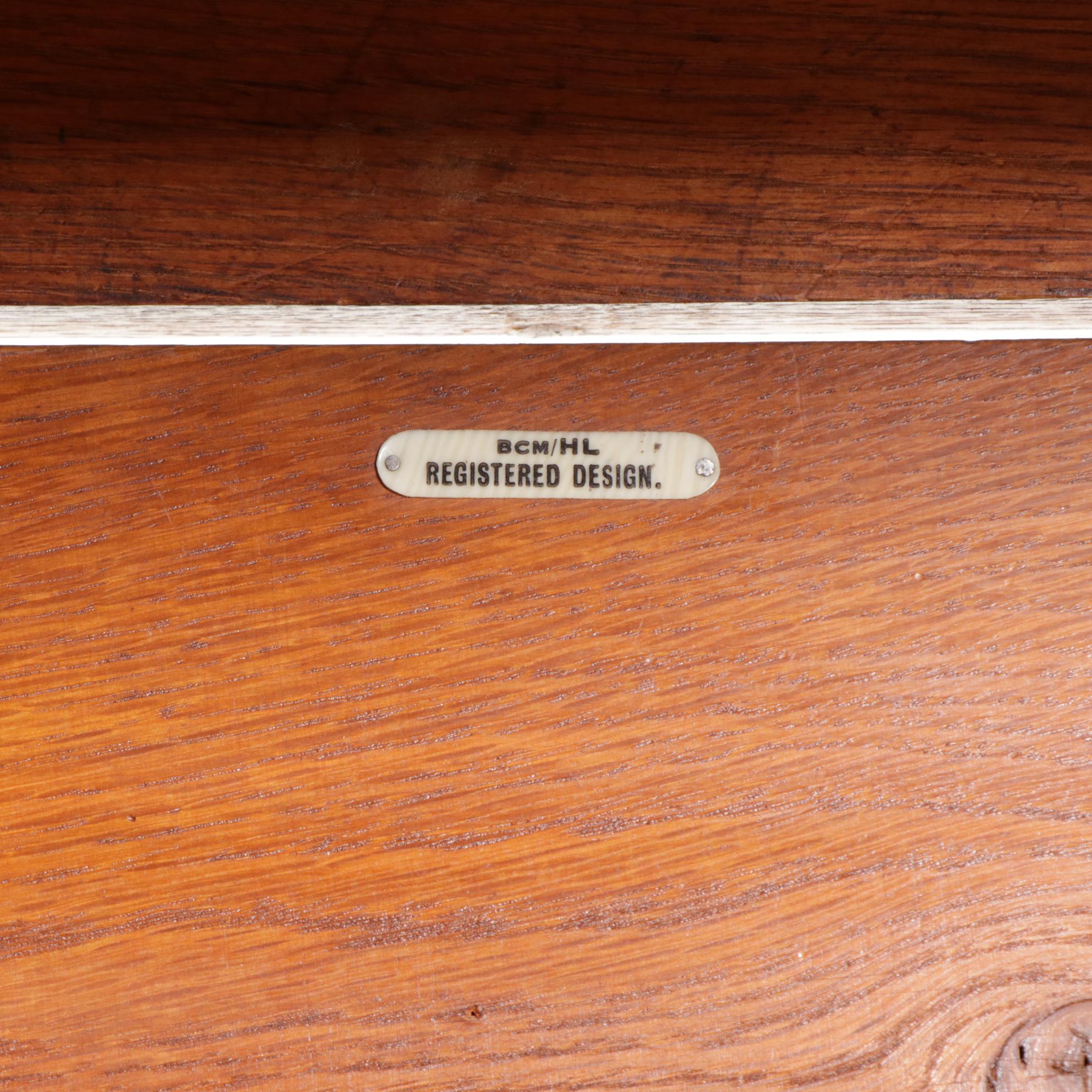 Bath Makers OakVeneered Mirrored Wardrobe, Mid20th Century EBTH