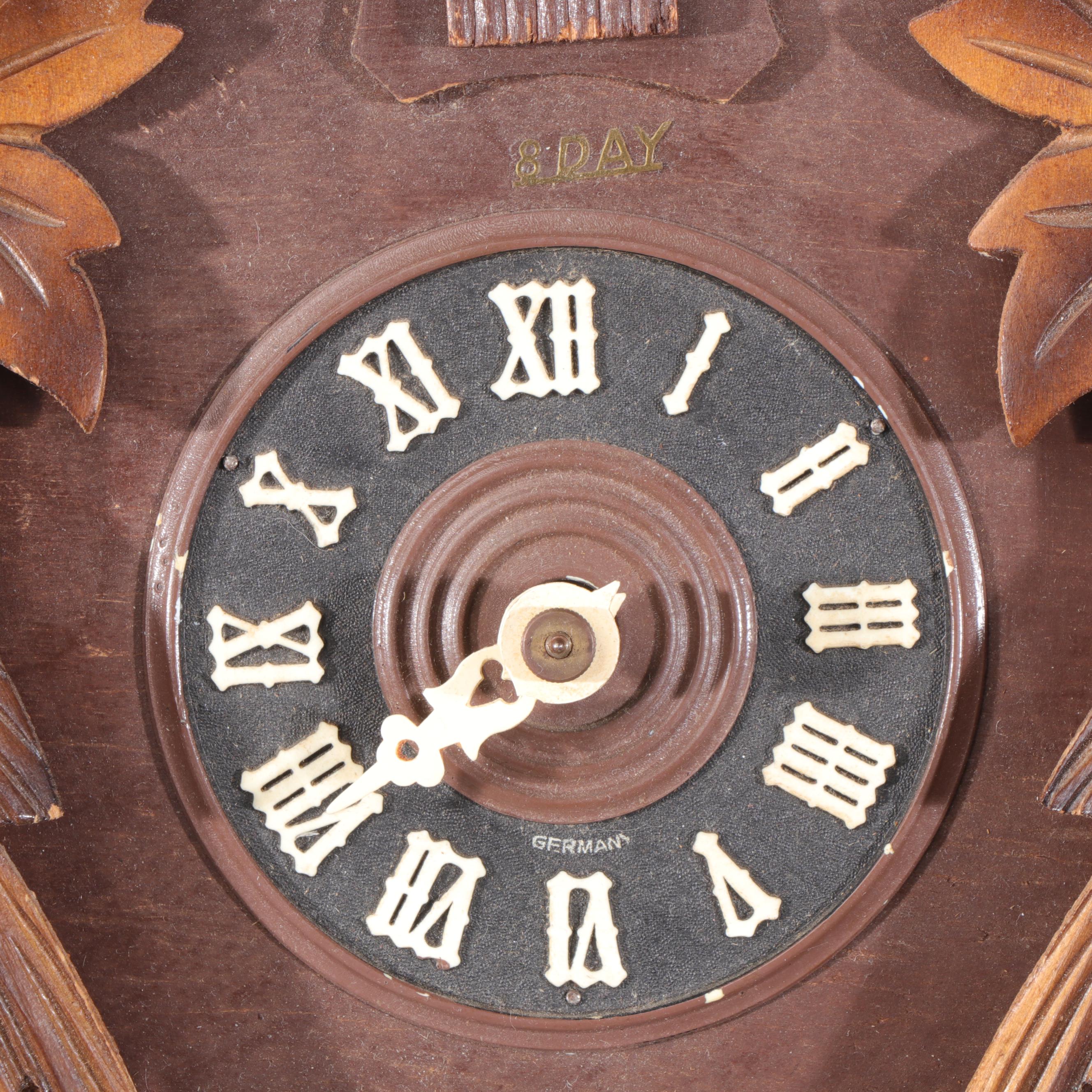 Cuckoo Clock Mfg. Co Traditional Black Forest Style EightDay Cuckoo