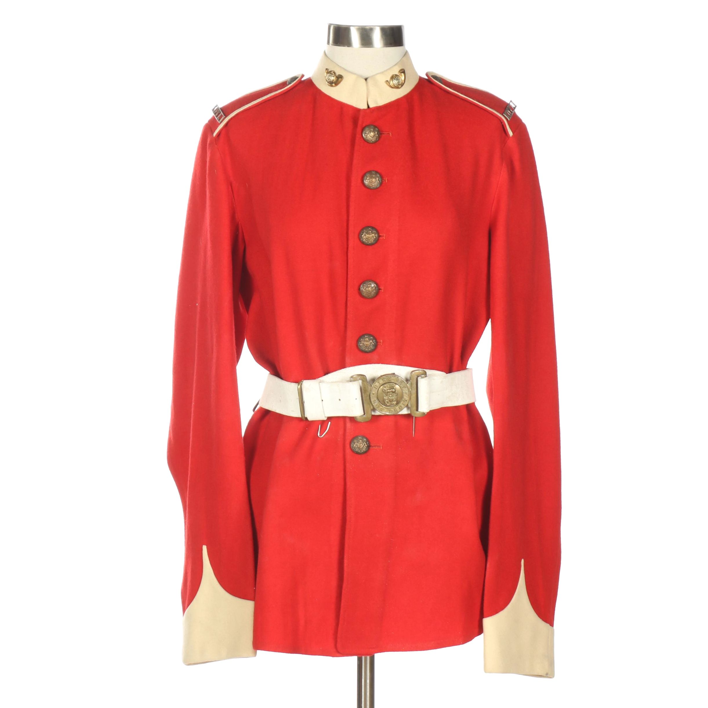 WWI Era King's Own Yorkshire Light Infantry Dress Uniform Tunic EBTH