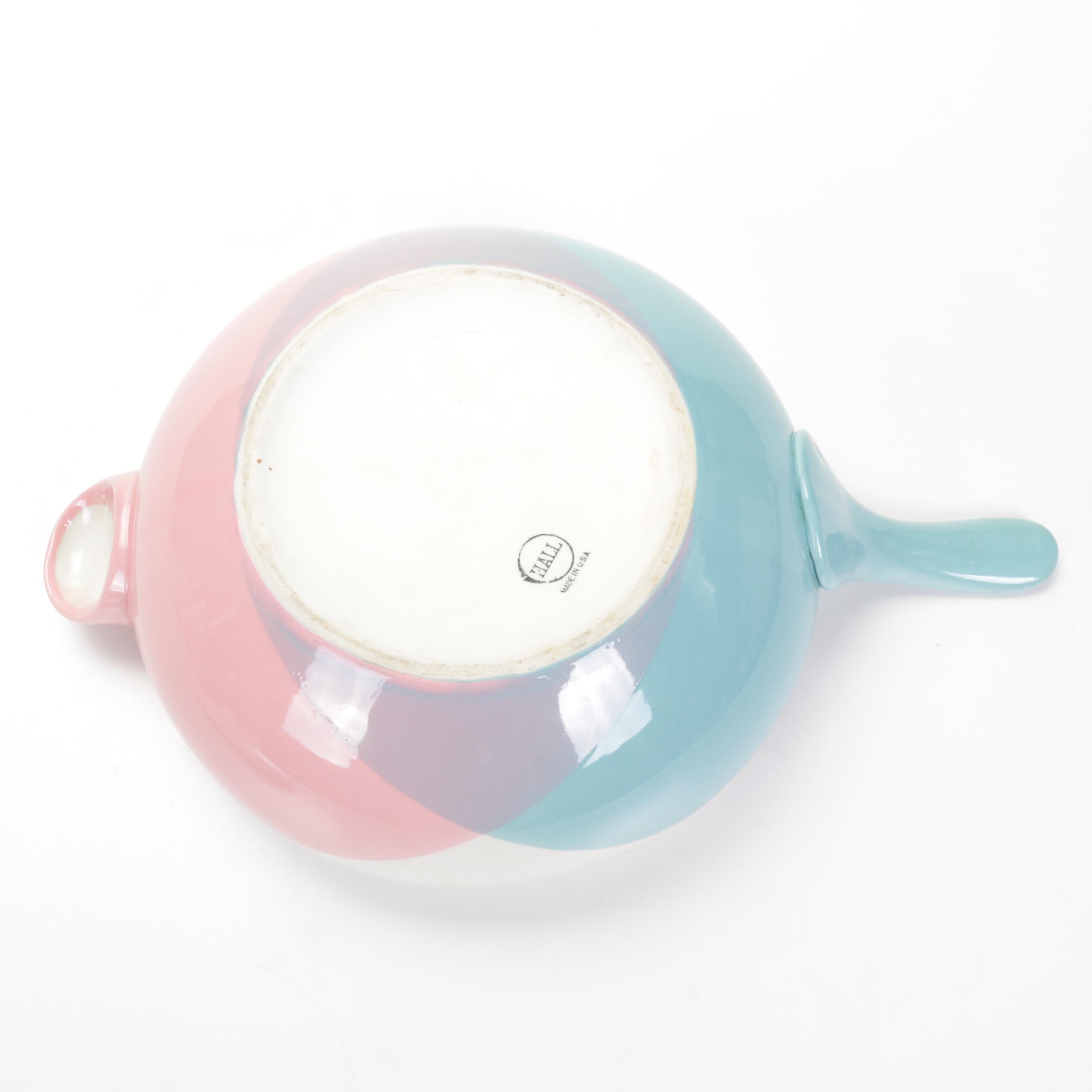 Hall "Tri Tone" Ceramic Soup Tureen Designed by Eva Zeisel, 1950s EBTH