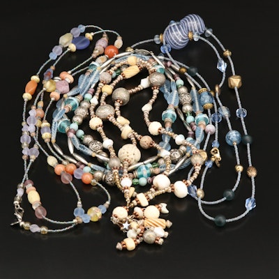 Mei Fa By Shaune Bazner and Chalcedony Featured in Necklace Selection