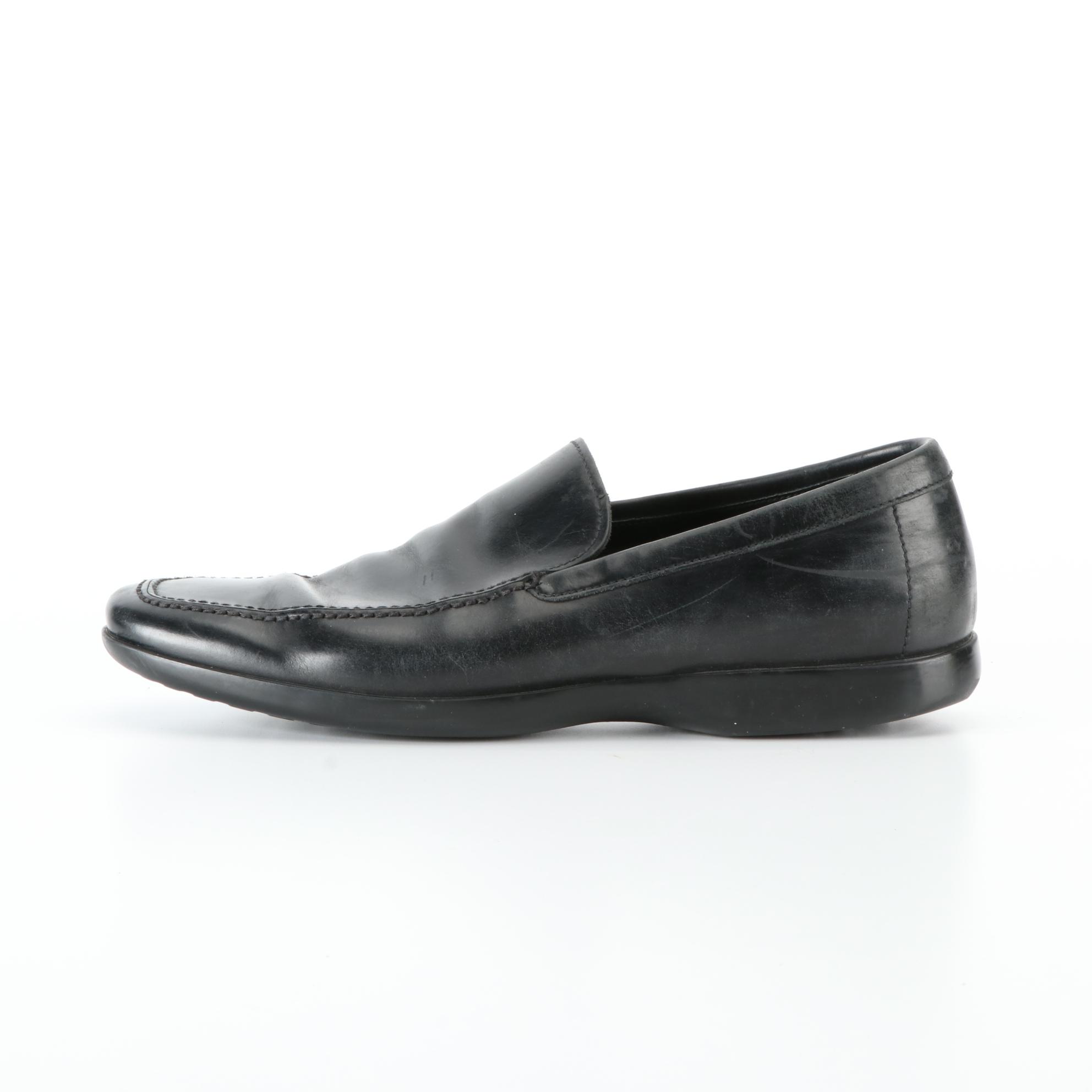 Men's Prada Sport Loafers in Black Leather EBTH