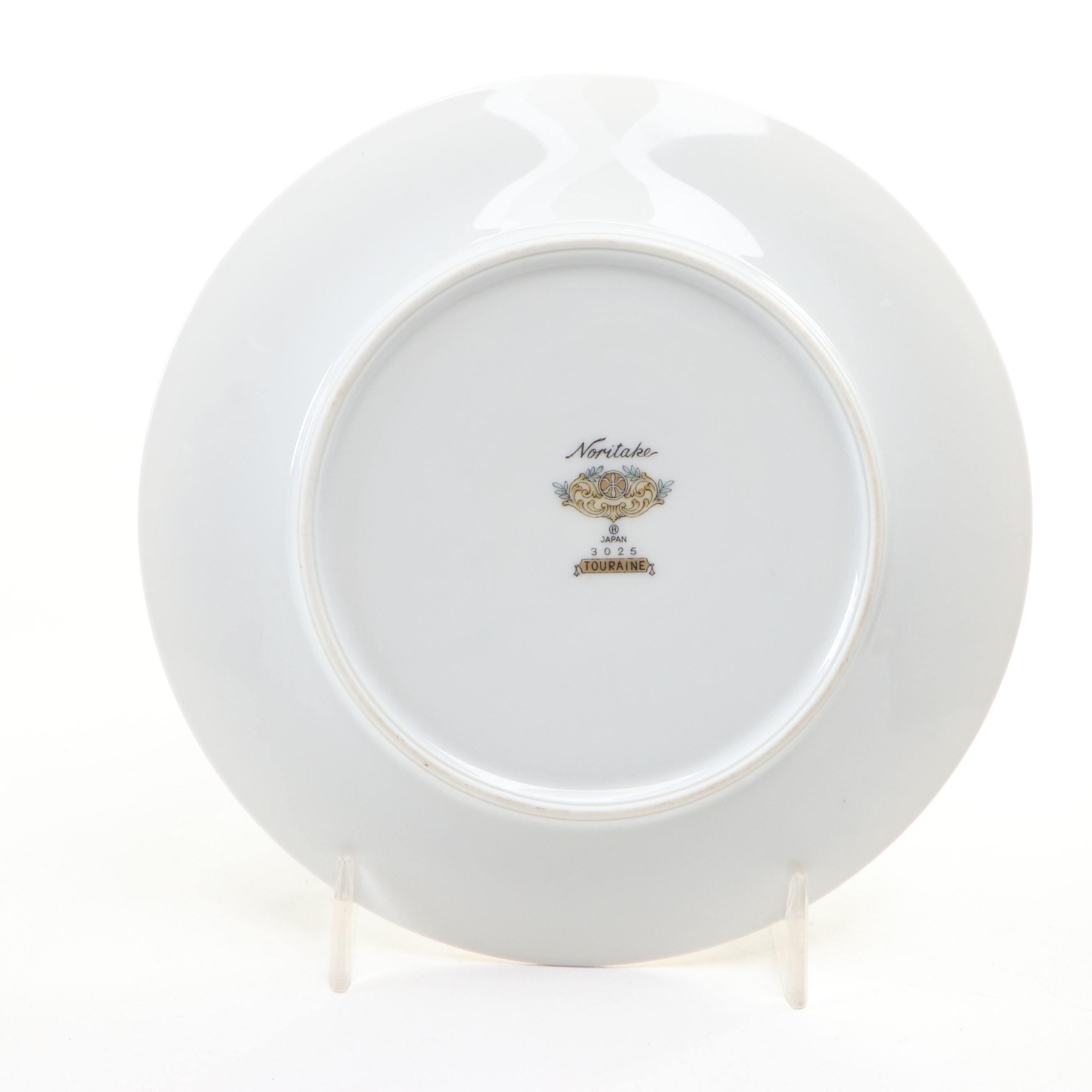 Noritake "Touraine" Porcelain Dinnerware and Serving Pieces EBTH