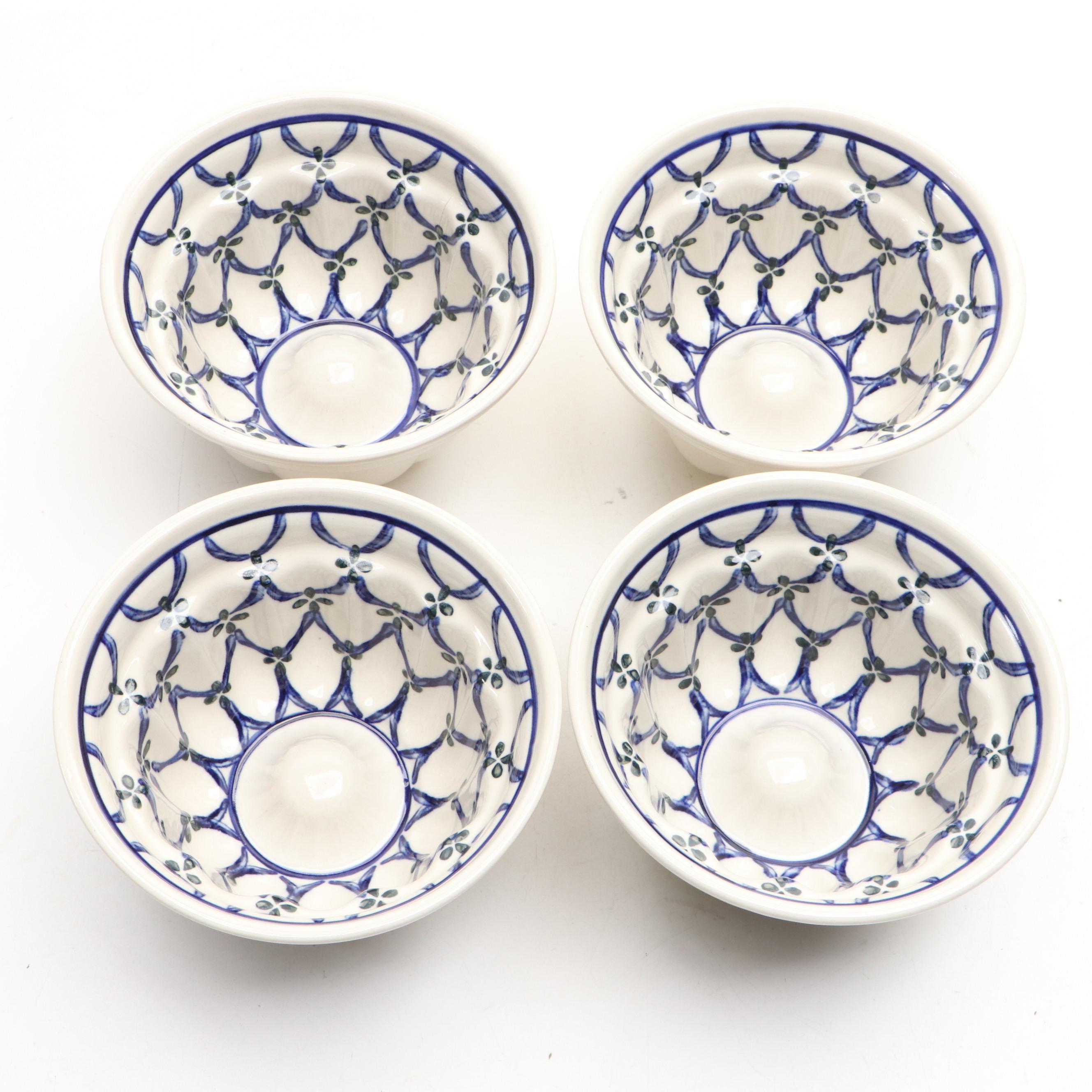 Ceramika Artystyczna "Blueberries" and "Garden Lattice" Pottery