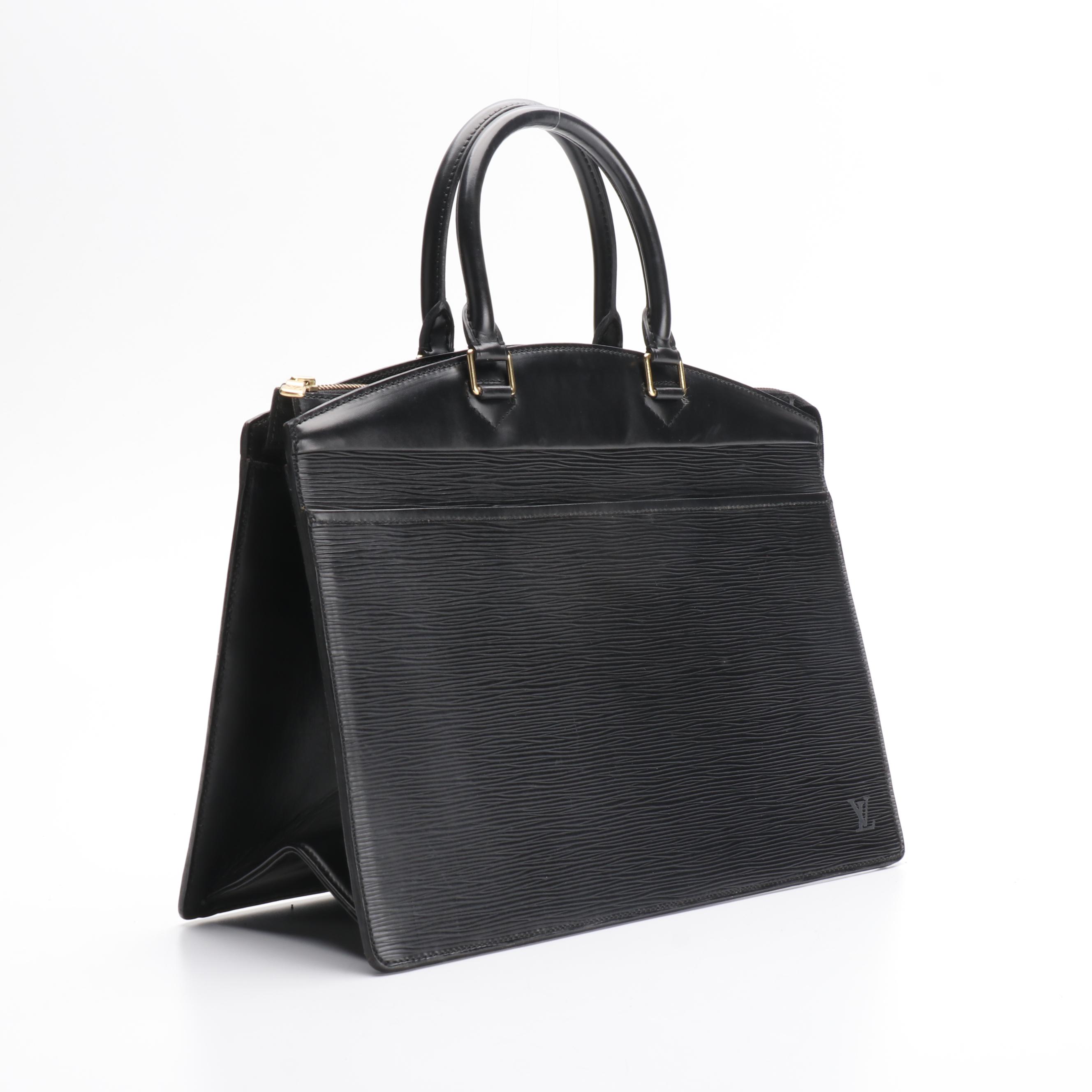 Louis Vuitton Riviera Bag in Black Epi and Smooth Leather EBTH