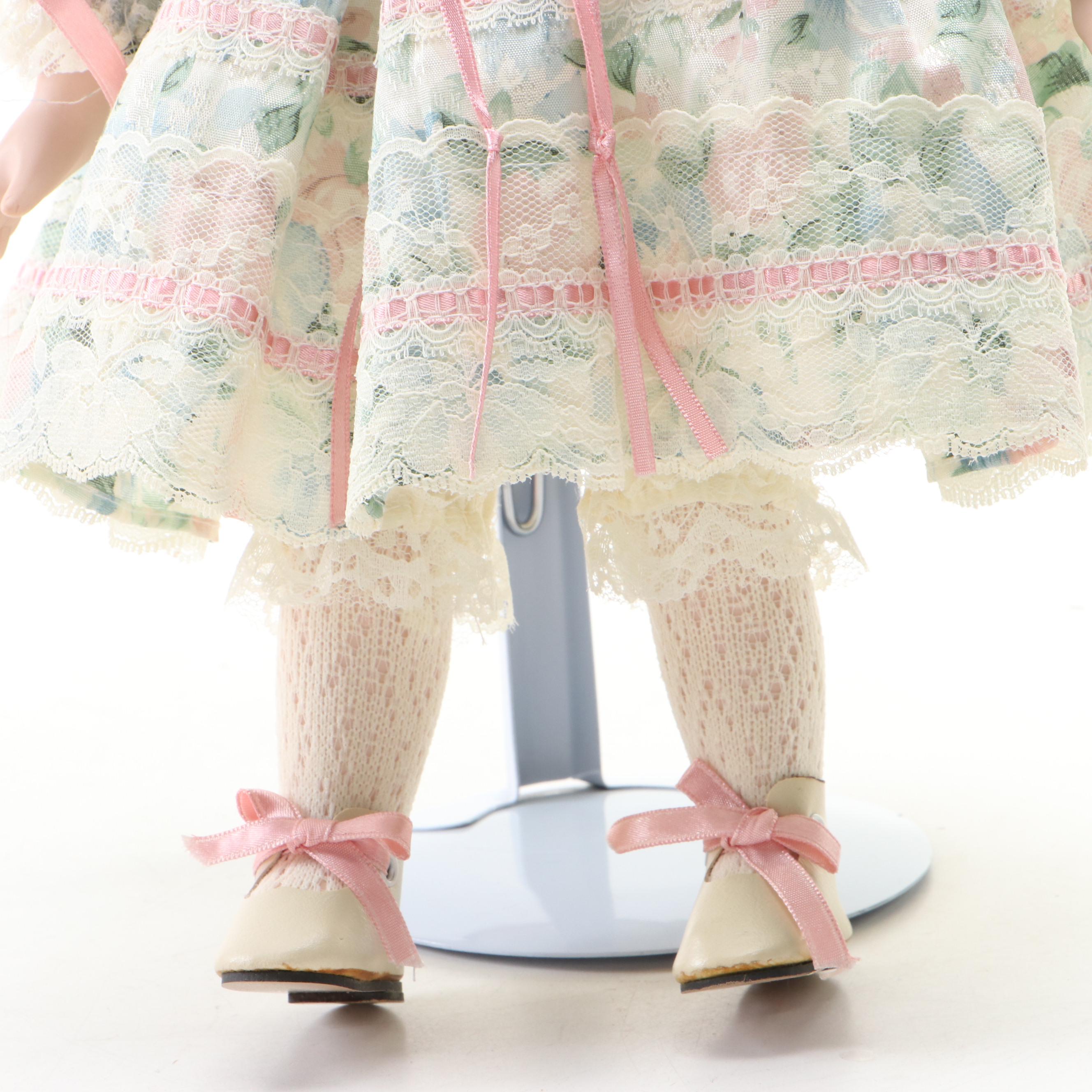 Bradley's Limited Edition Painted Porcelain Doll EBTH