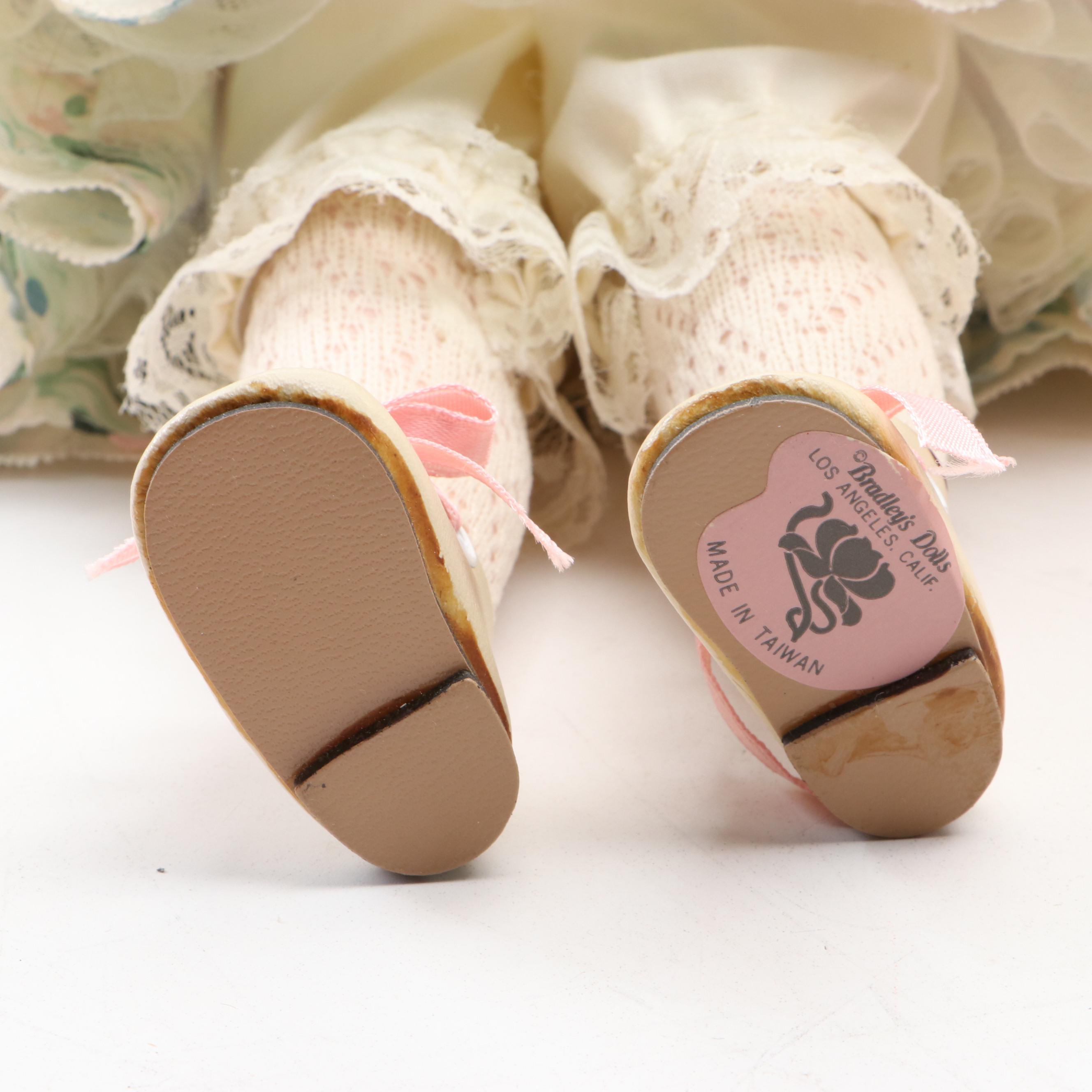 Bradley's Limited Edition Painted Porcelain Doll EBTH