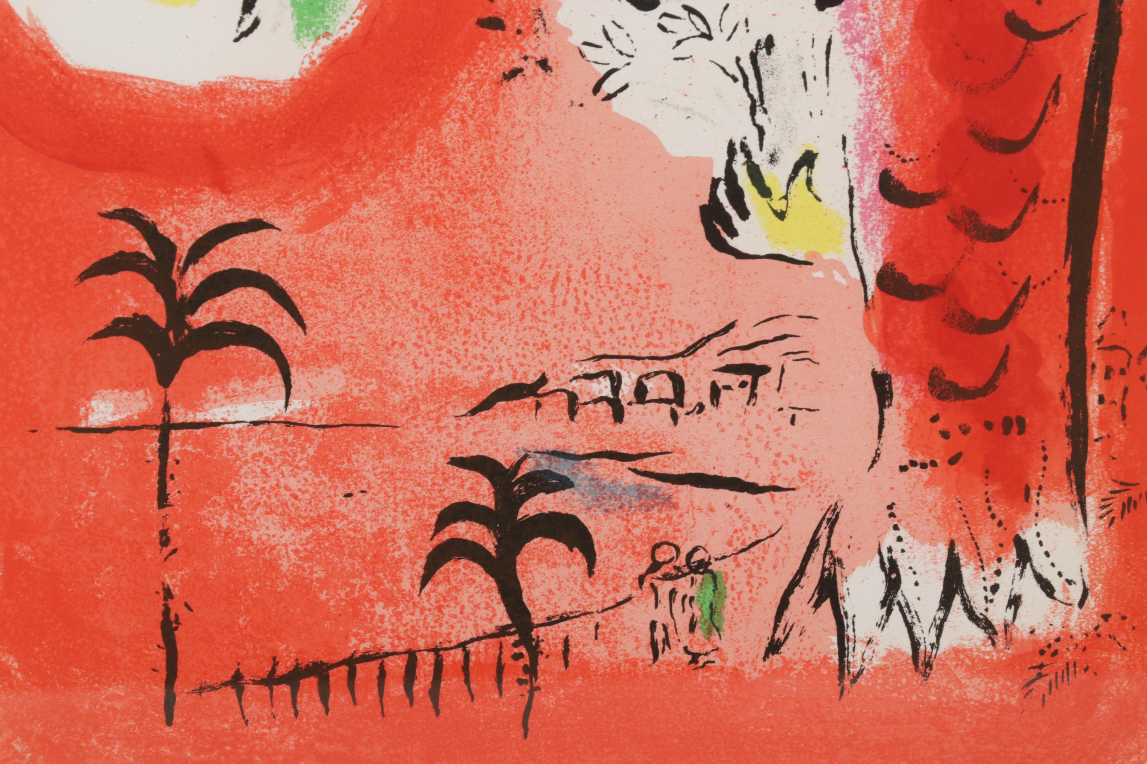 Marc Chagall Color Lithograph "La Baie des anges," 1960 EBTH