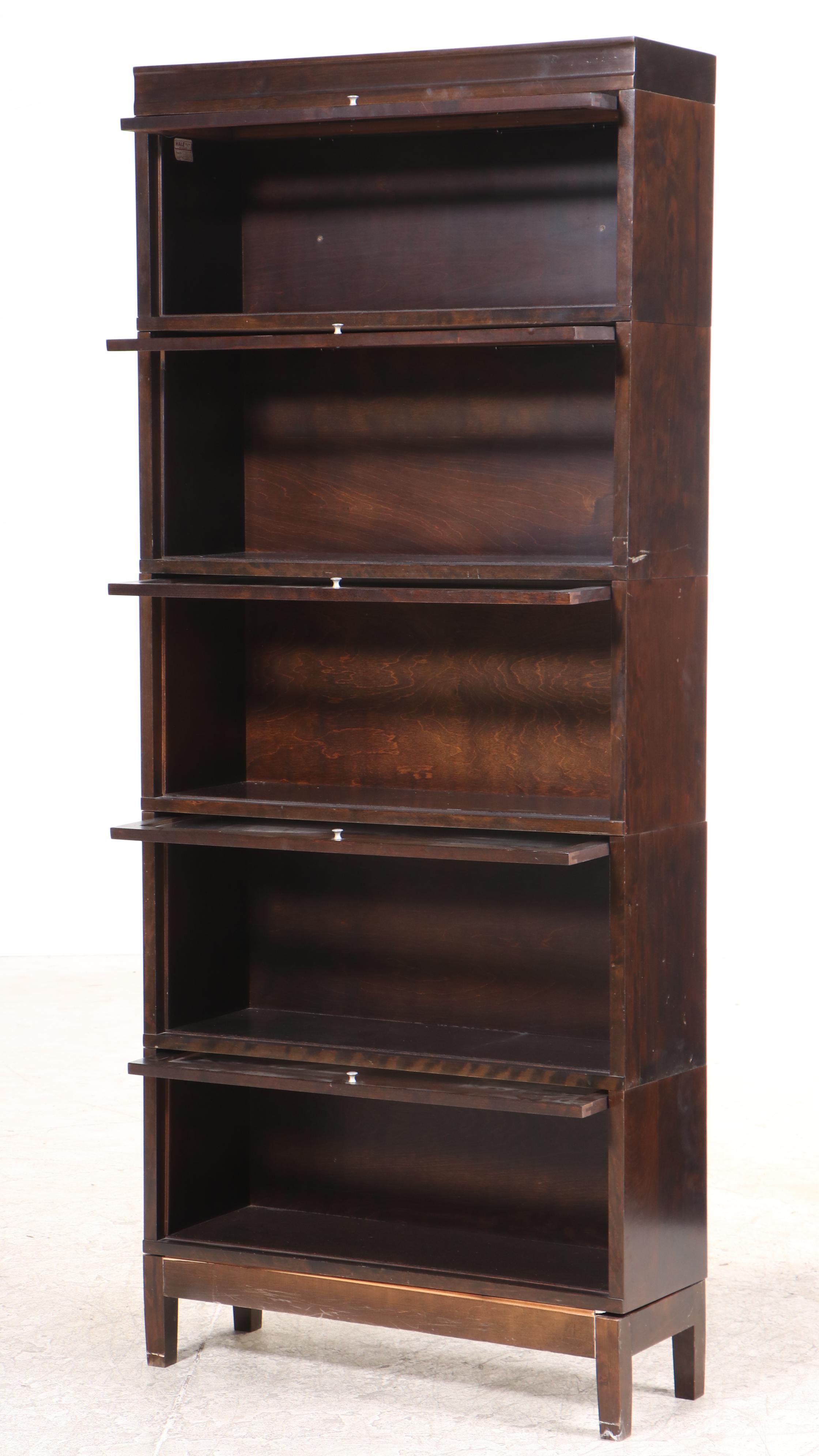 Hale Industries Birch Barrister Bookcase, Late 20th Century EBTH