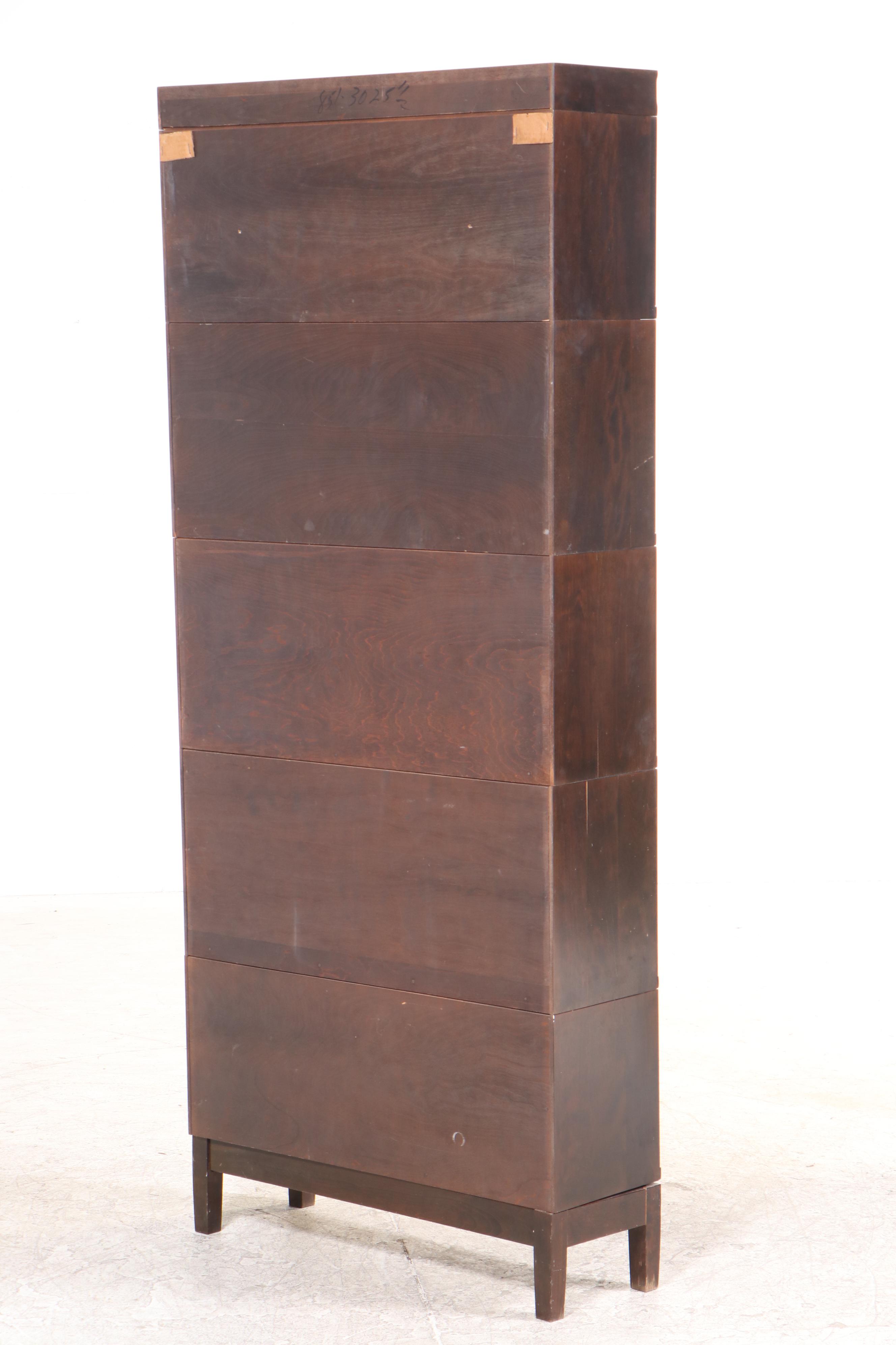 Hale Industries Birch Barrister Bookcase, Late 20th Century EBTH