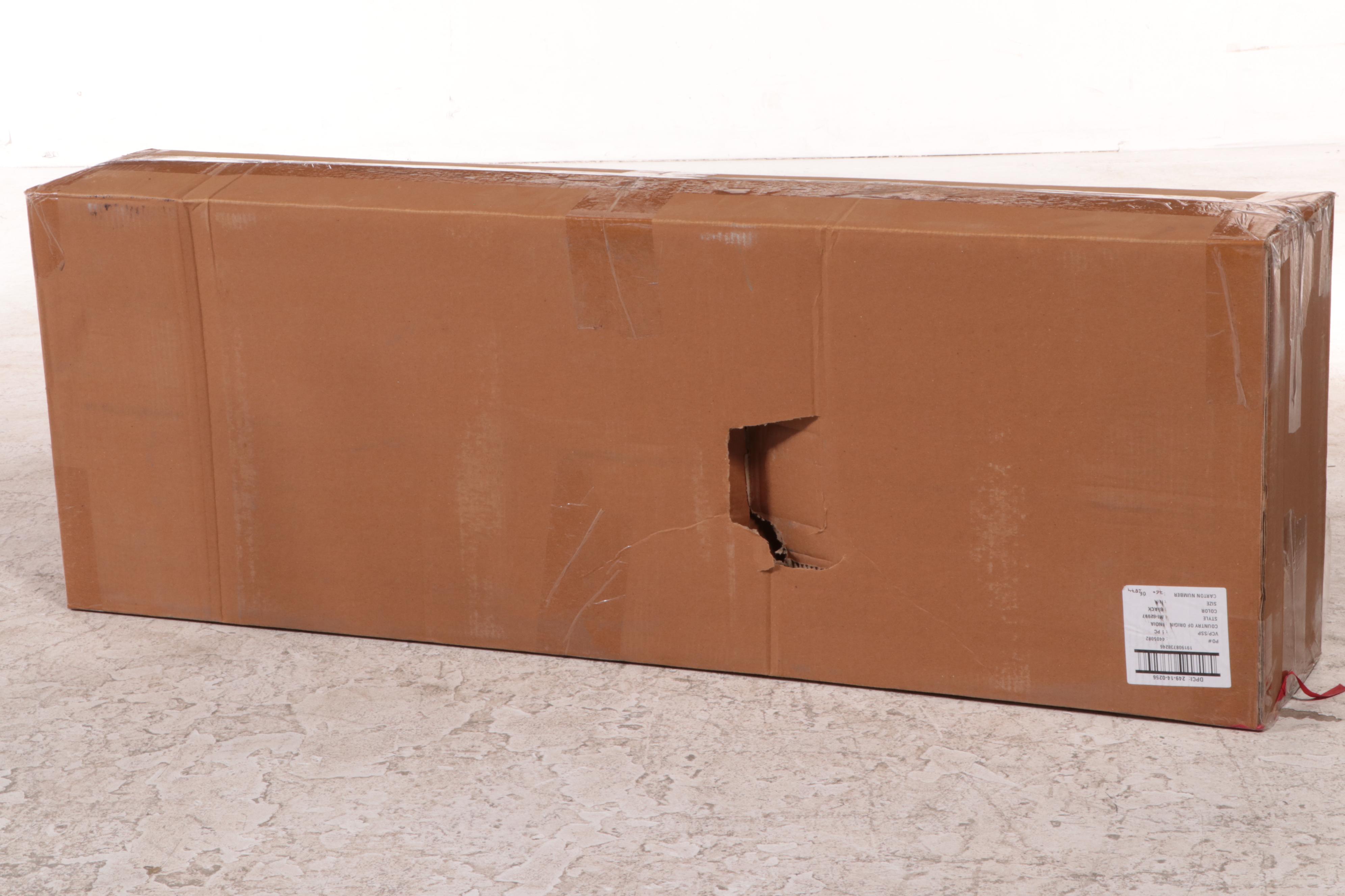 Project 62 Glasgow Horizontal Metal Open Shelf Bookshelf in Black EBTH