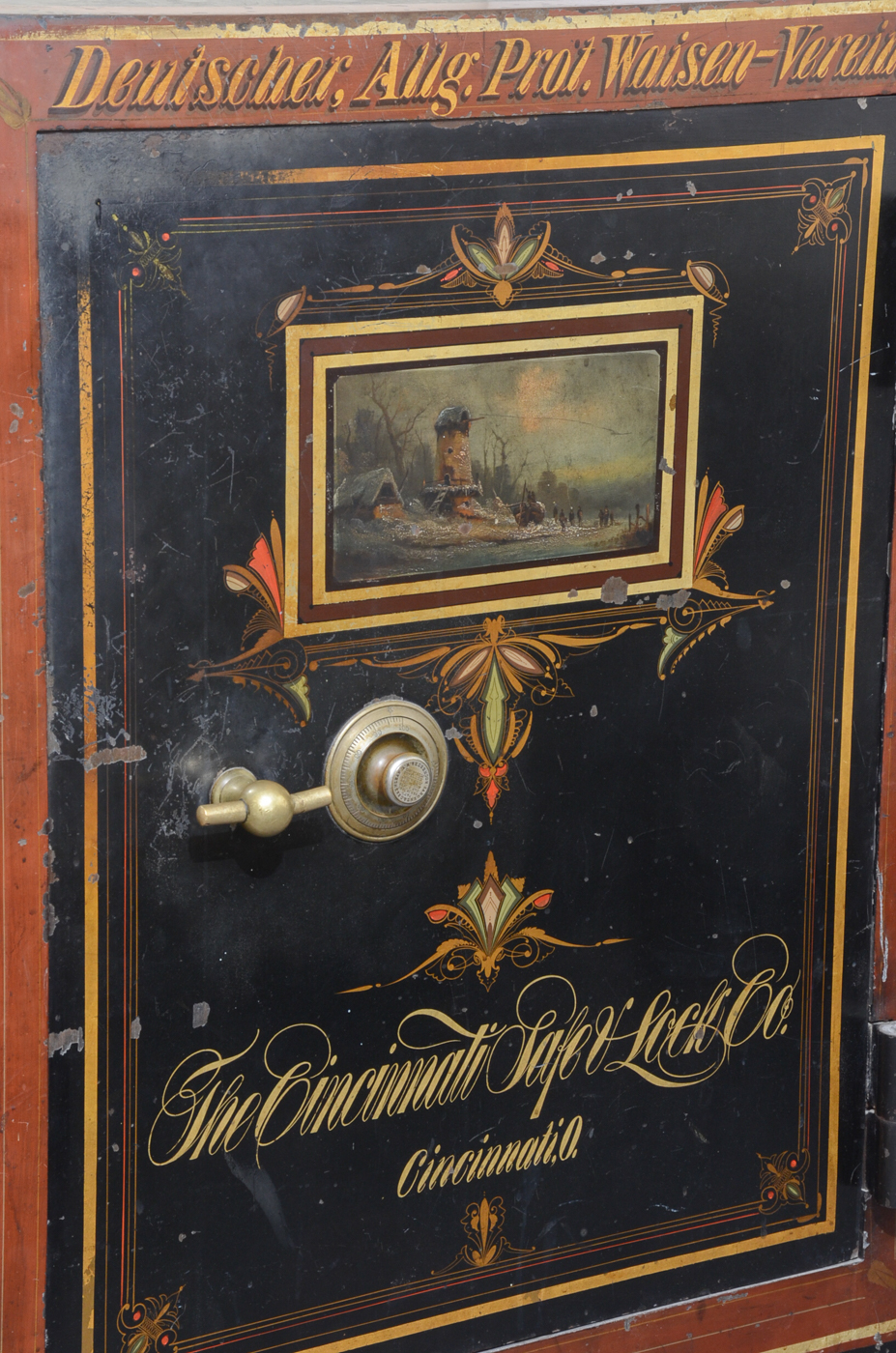 The Cincinnati Safe & Lock Co. Victoria Floor Safe With Combination EBTH