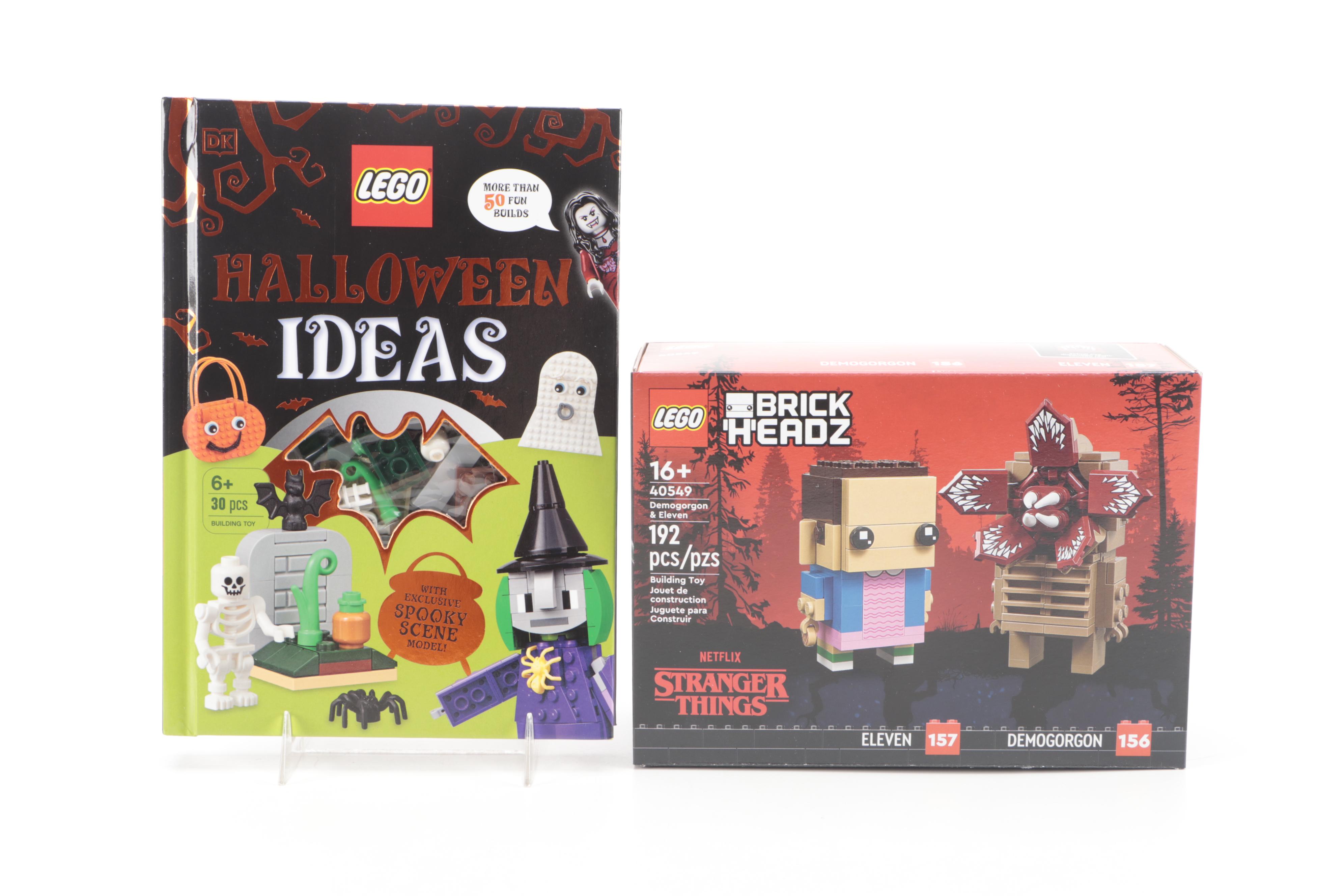 LEGO Halloween Ideas Book, Halloween Owl, Stranger Things and More Toy