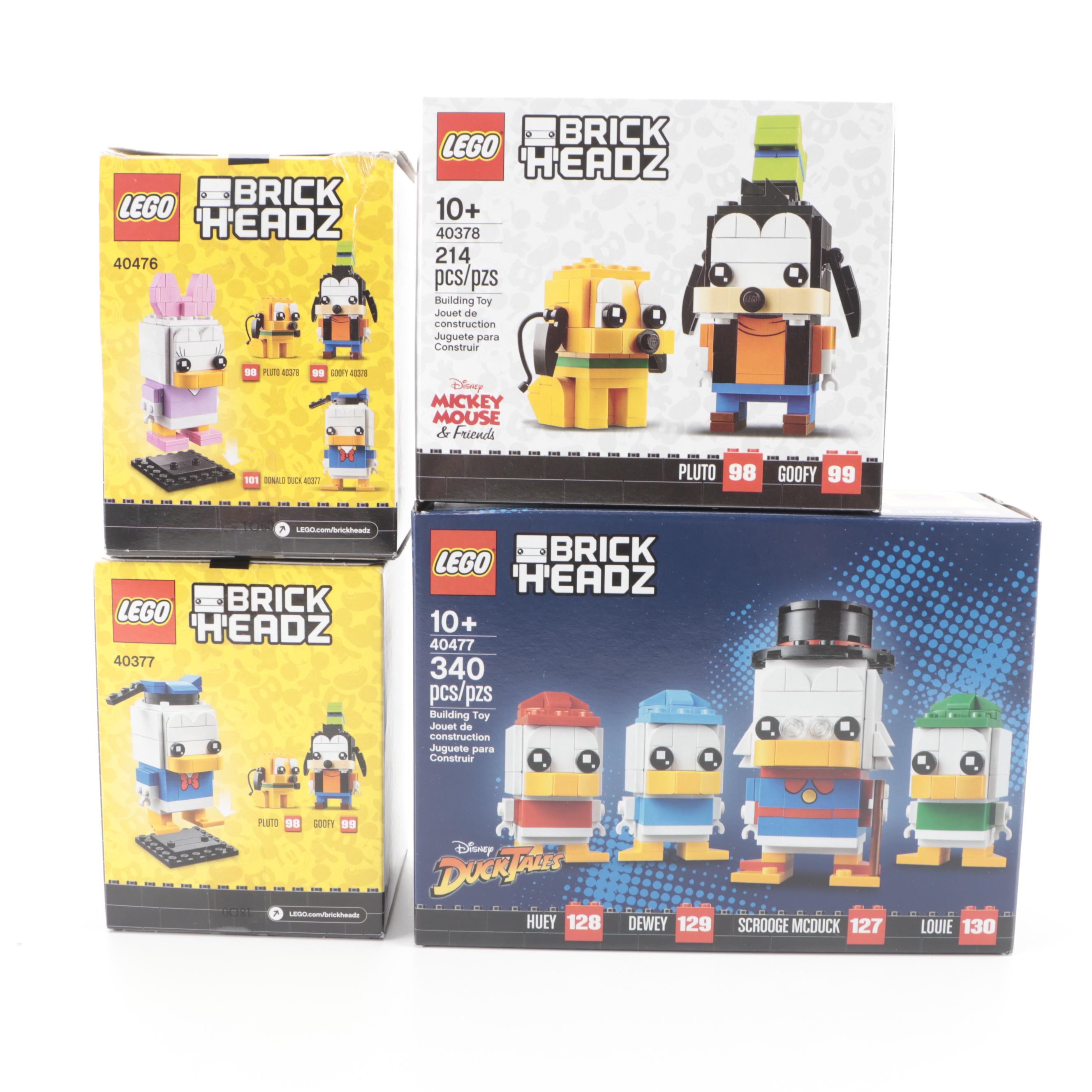 LEGO Disney, Mickey Mouse Art and BrickHeadz Building Sets EBTH