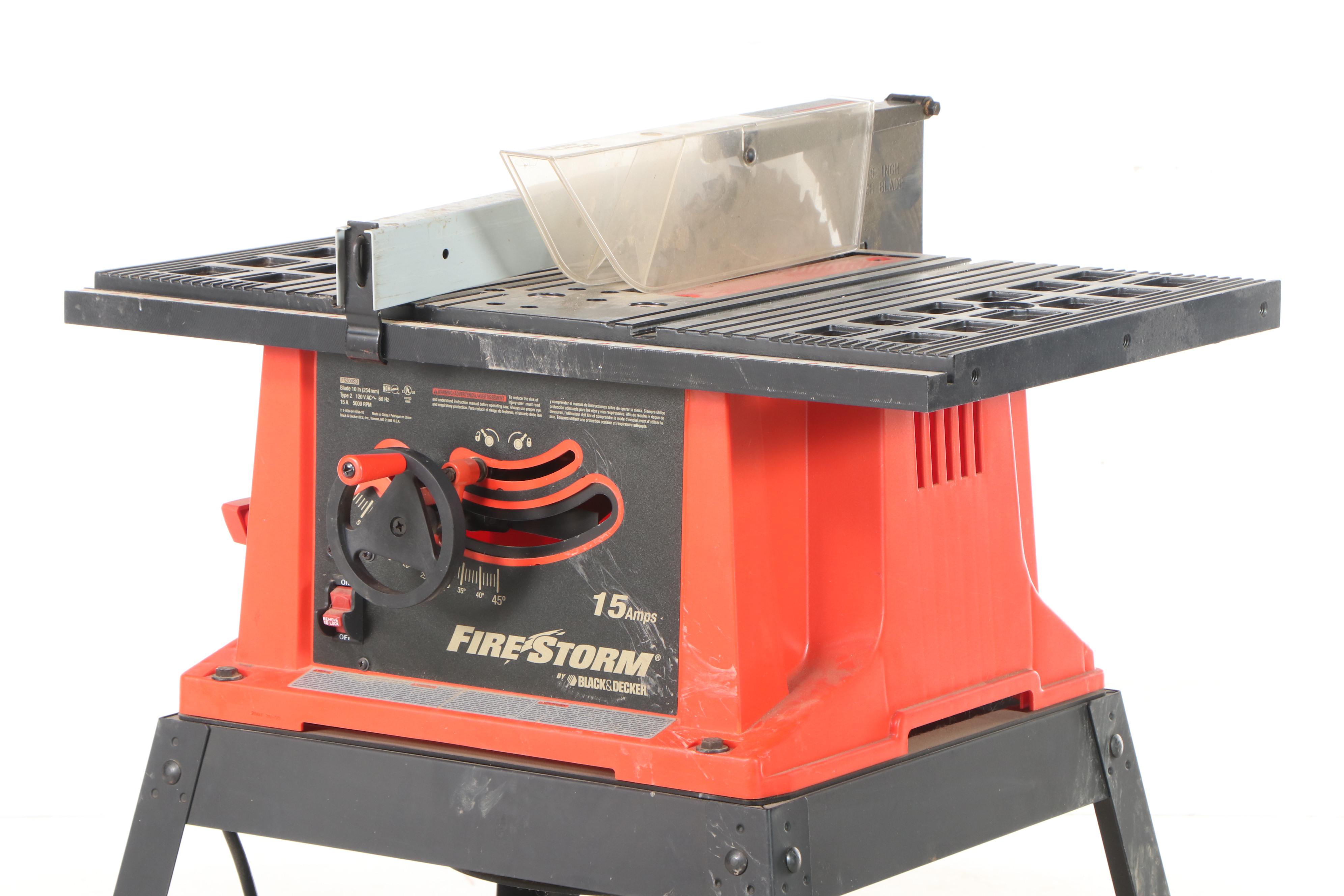 Black + Decker Firestorm 10" Table Miter Saw EBTH