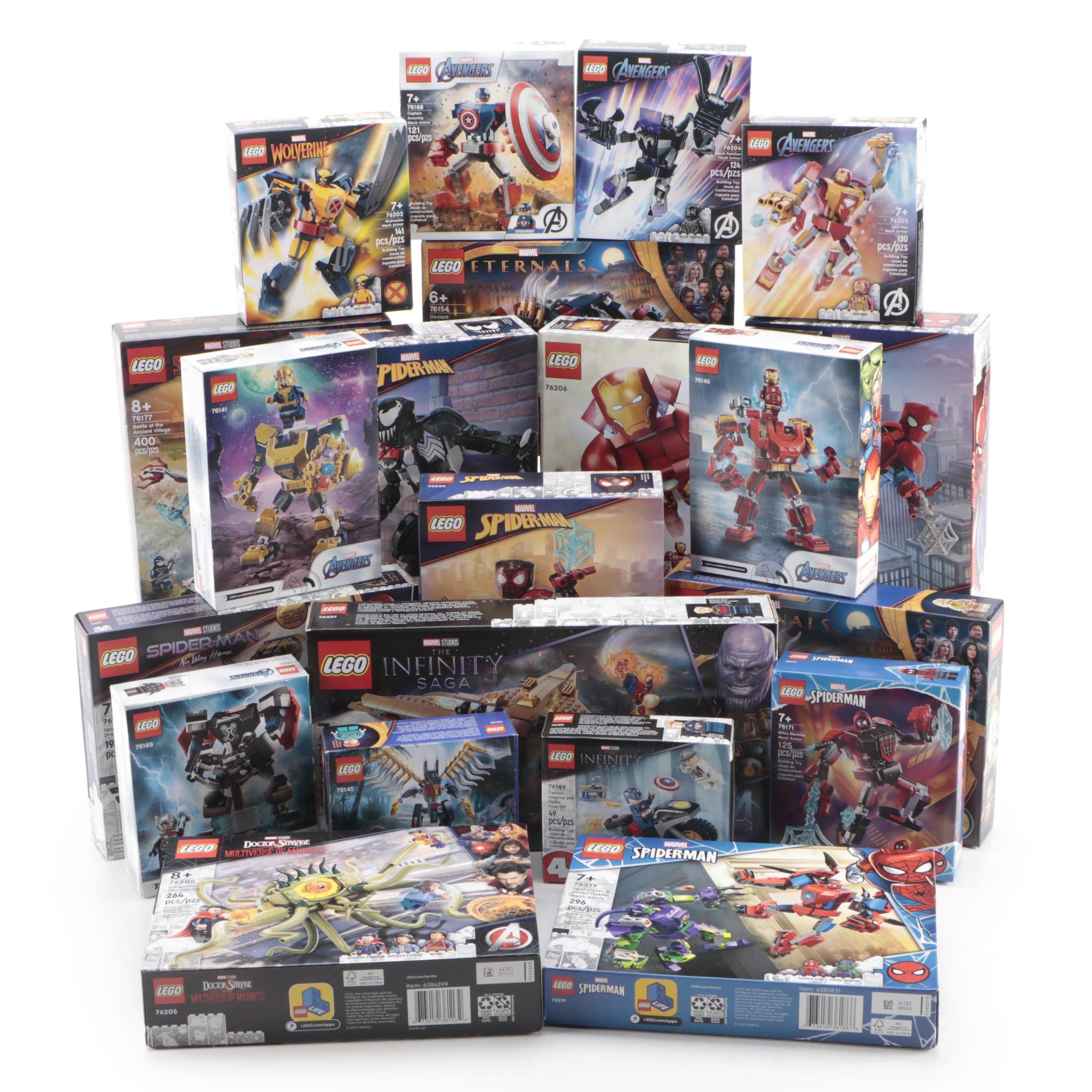 LEGO Marvel Avengers, Spider-Man, Venom, Infinity Saga, More Building ...