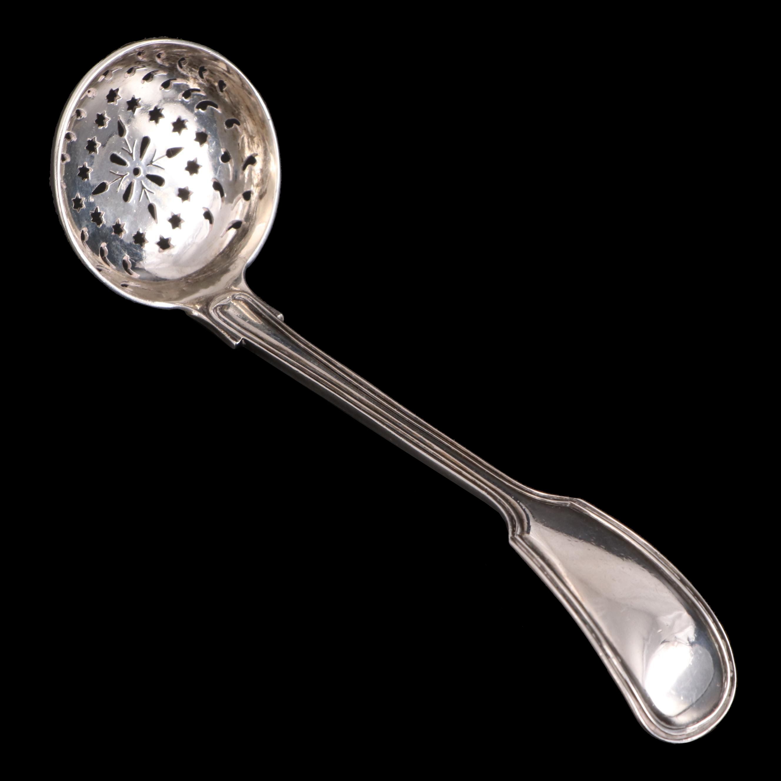 H. J. Lias & Son of London Sterling Silver Sugar Sifter Spoon, 1863 EBTH