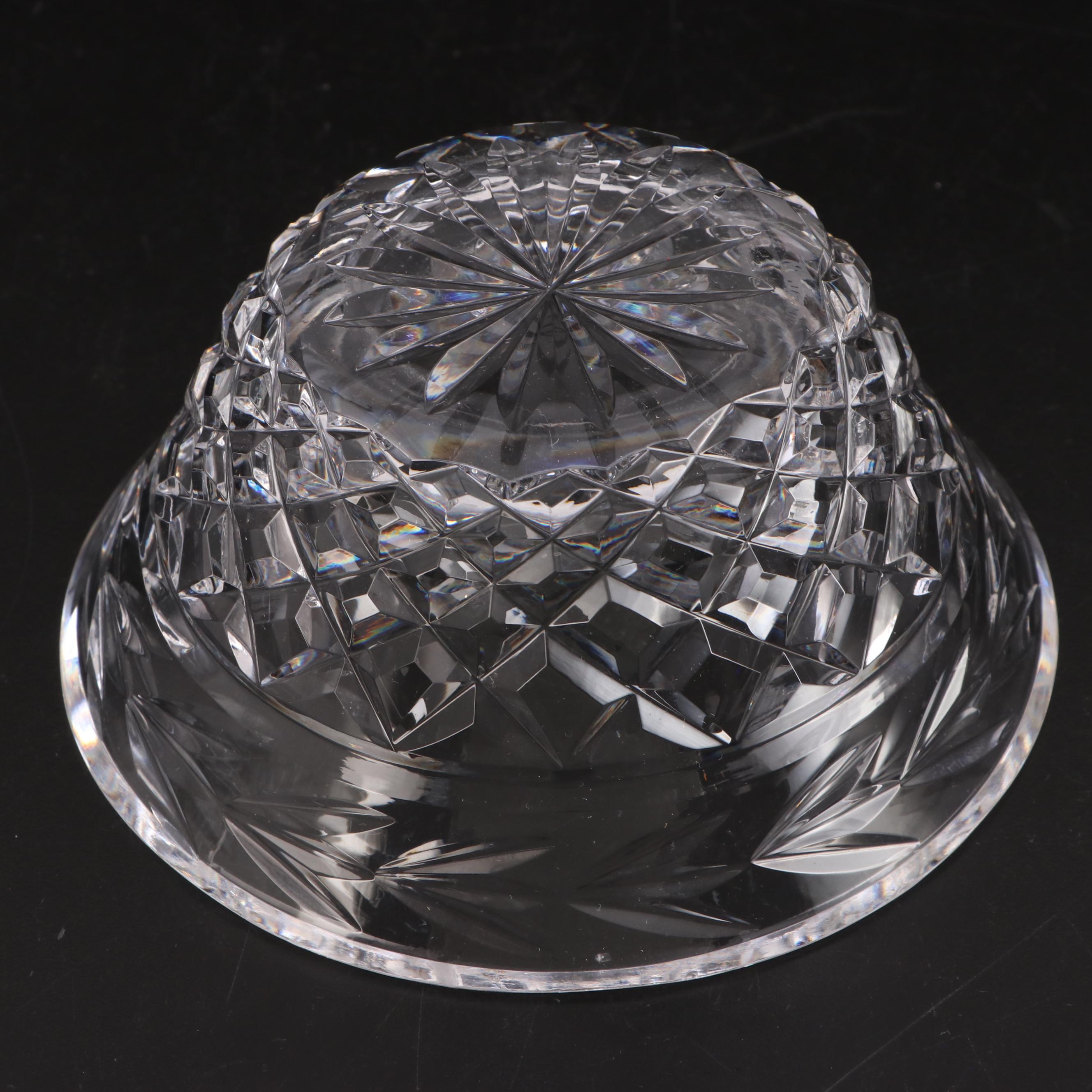 Waterford Crystal "Bethany" Pillar Candle Holder with Other Waterford