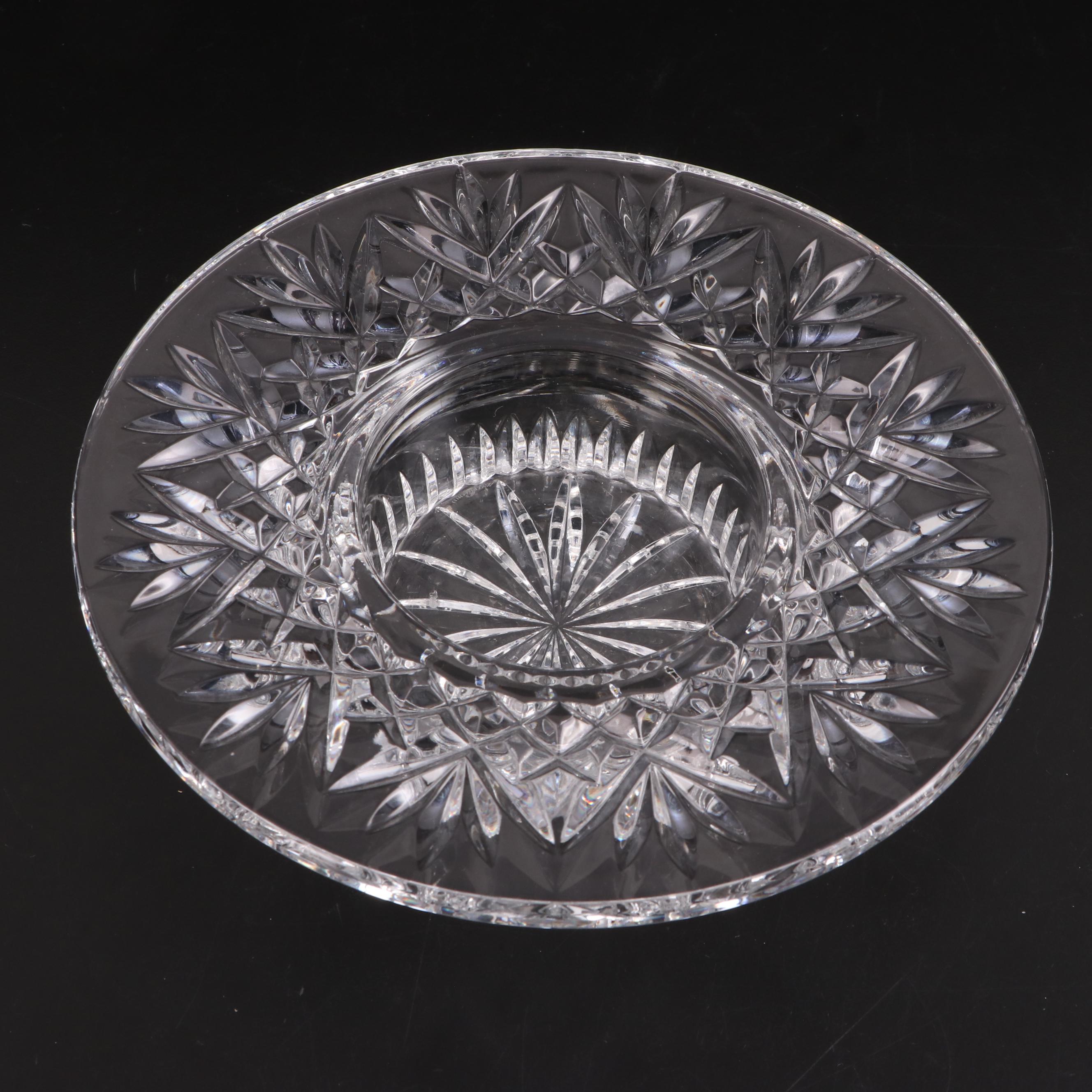 Waterford Crystal "Bethany" Pillar Candle Holder with Other Waterford