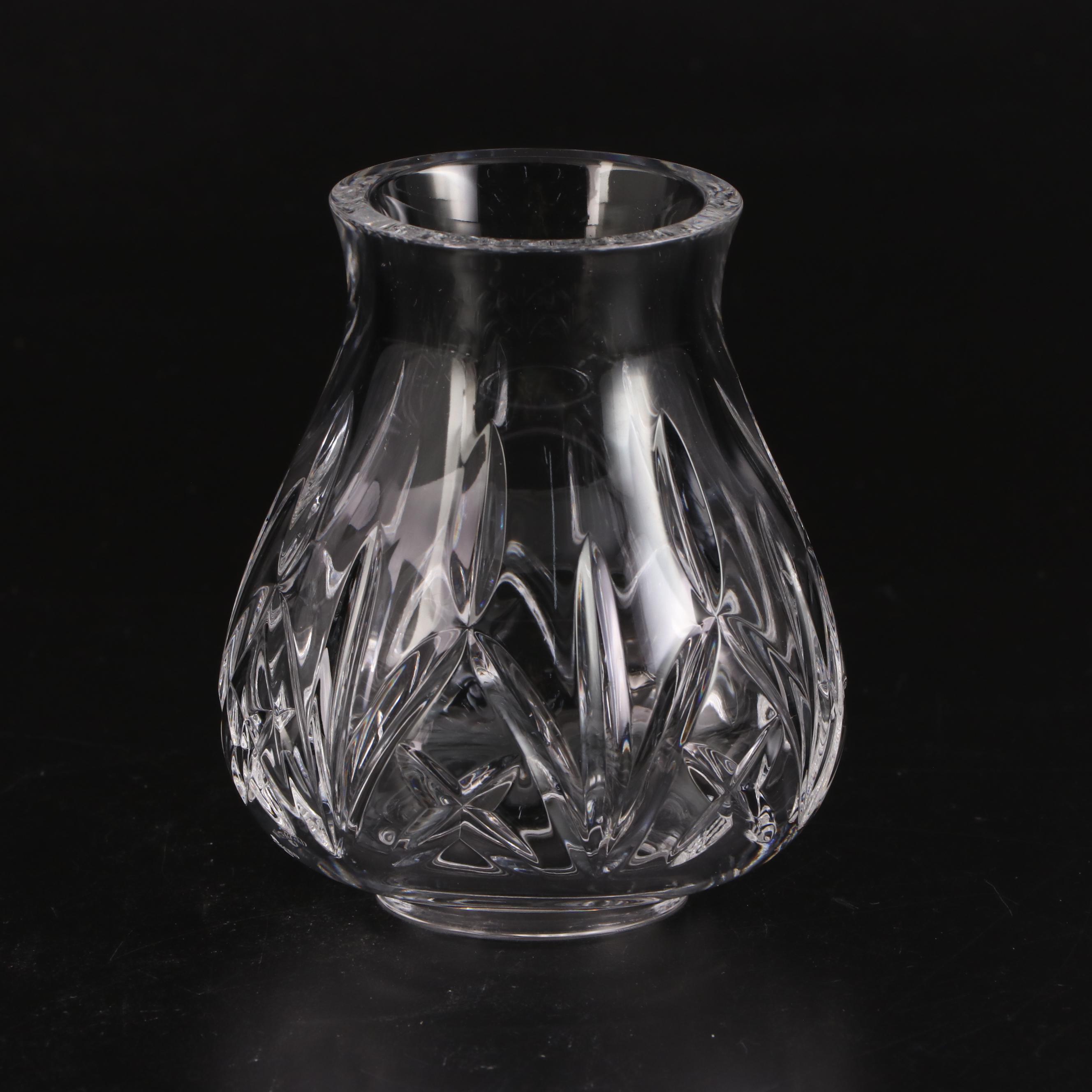 Waterford Crystal "Bethany" Pillar Candle Holder with Other Waterford