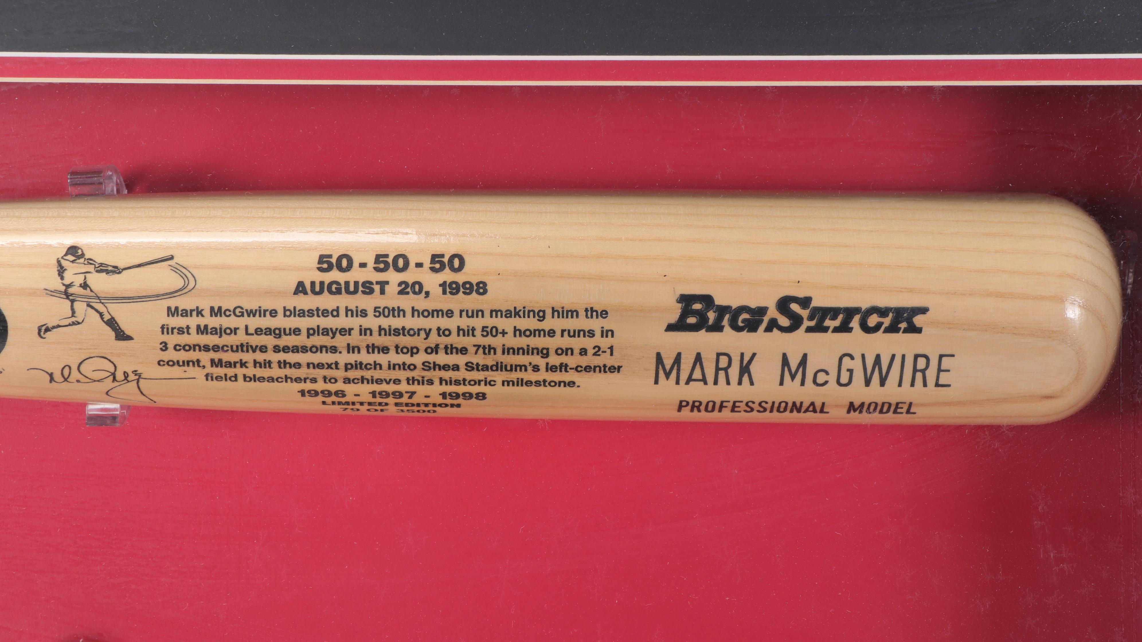 Rawlings St. Louis Cardinals Mark McGwire Commemorative Baseball Bats