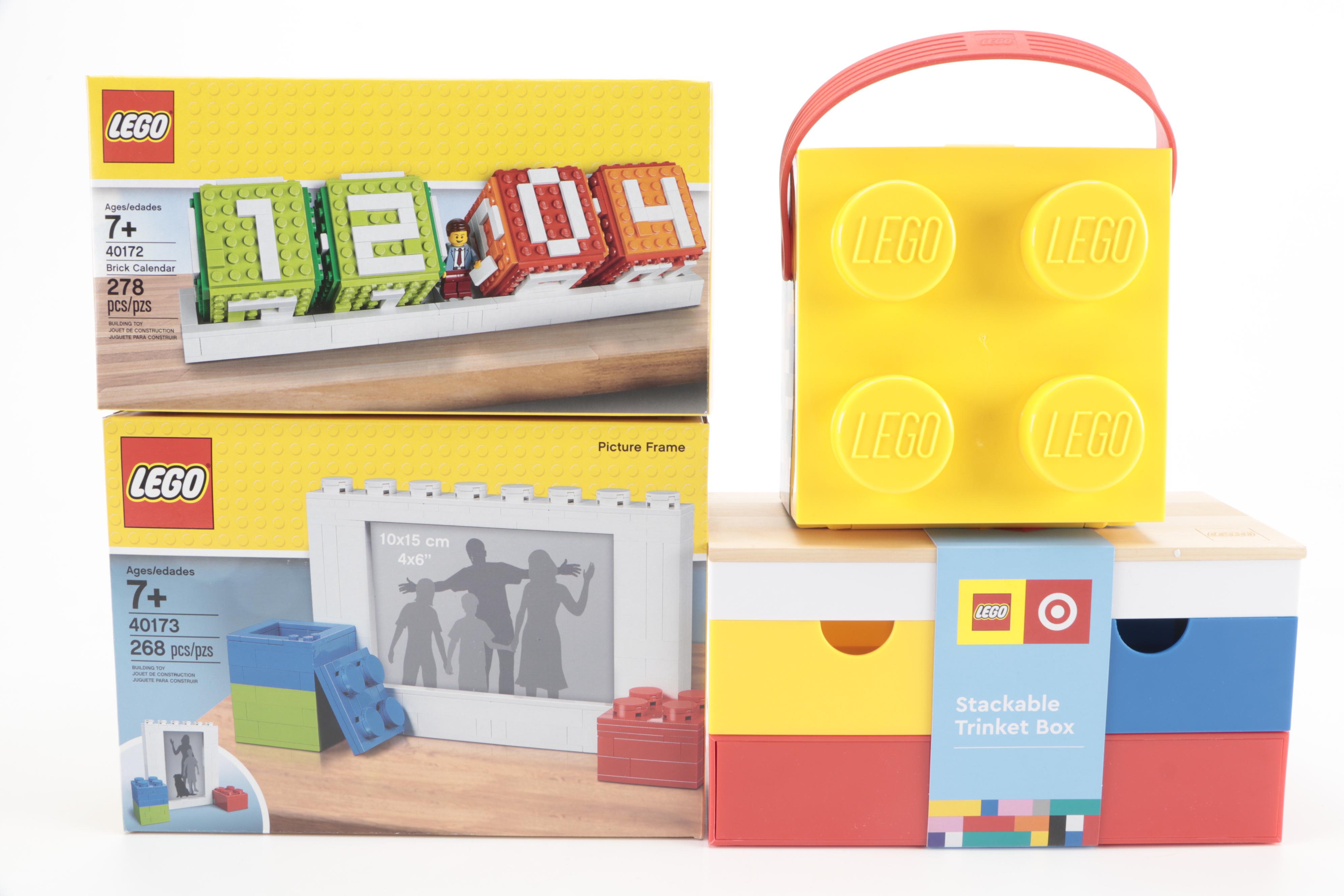 LEGO Brick Calendar, Picture Frame and Other LEGO Accessories EBTH