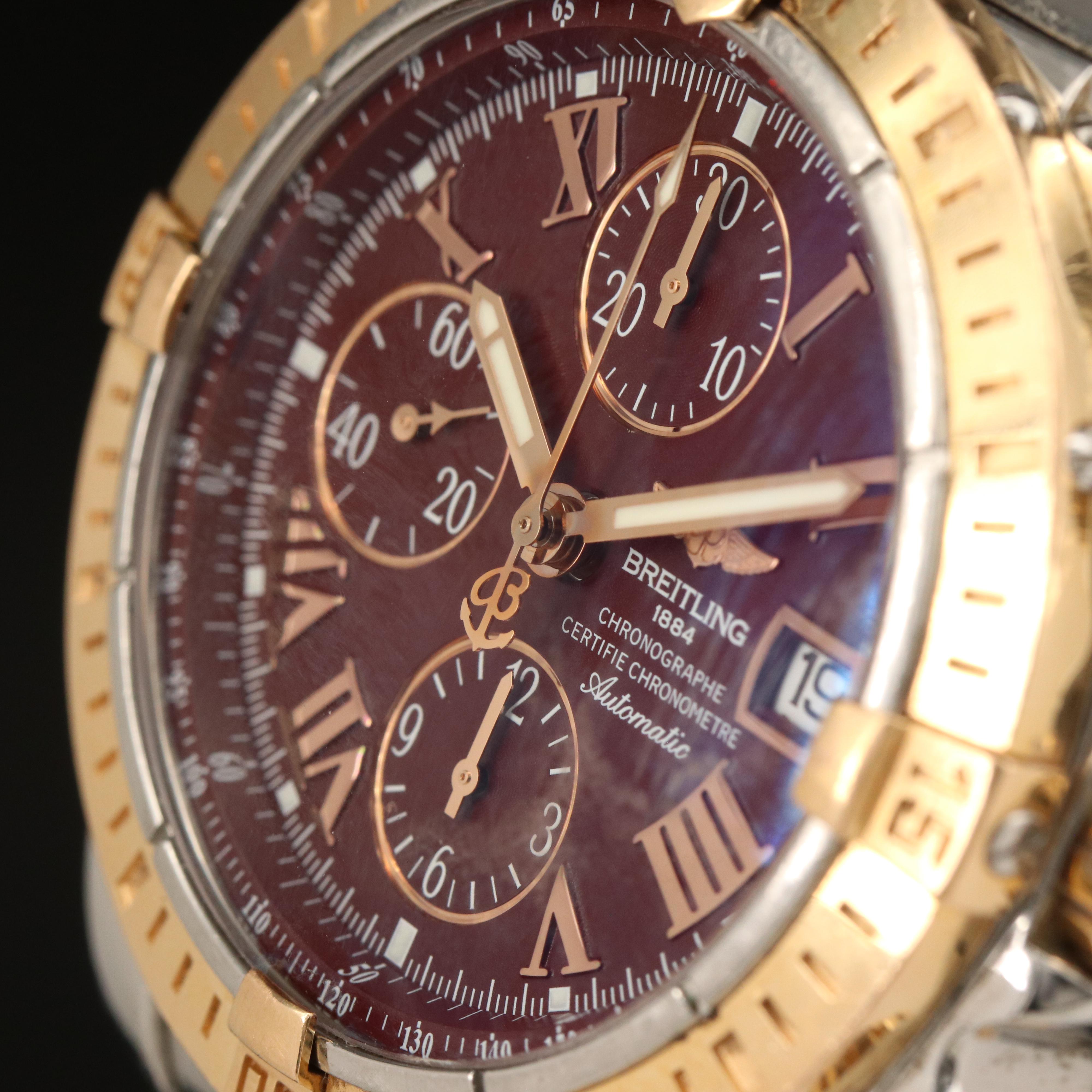 Breitling Chronomat Evolution Two-Tone Wristwatch | EBTH