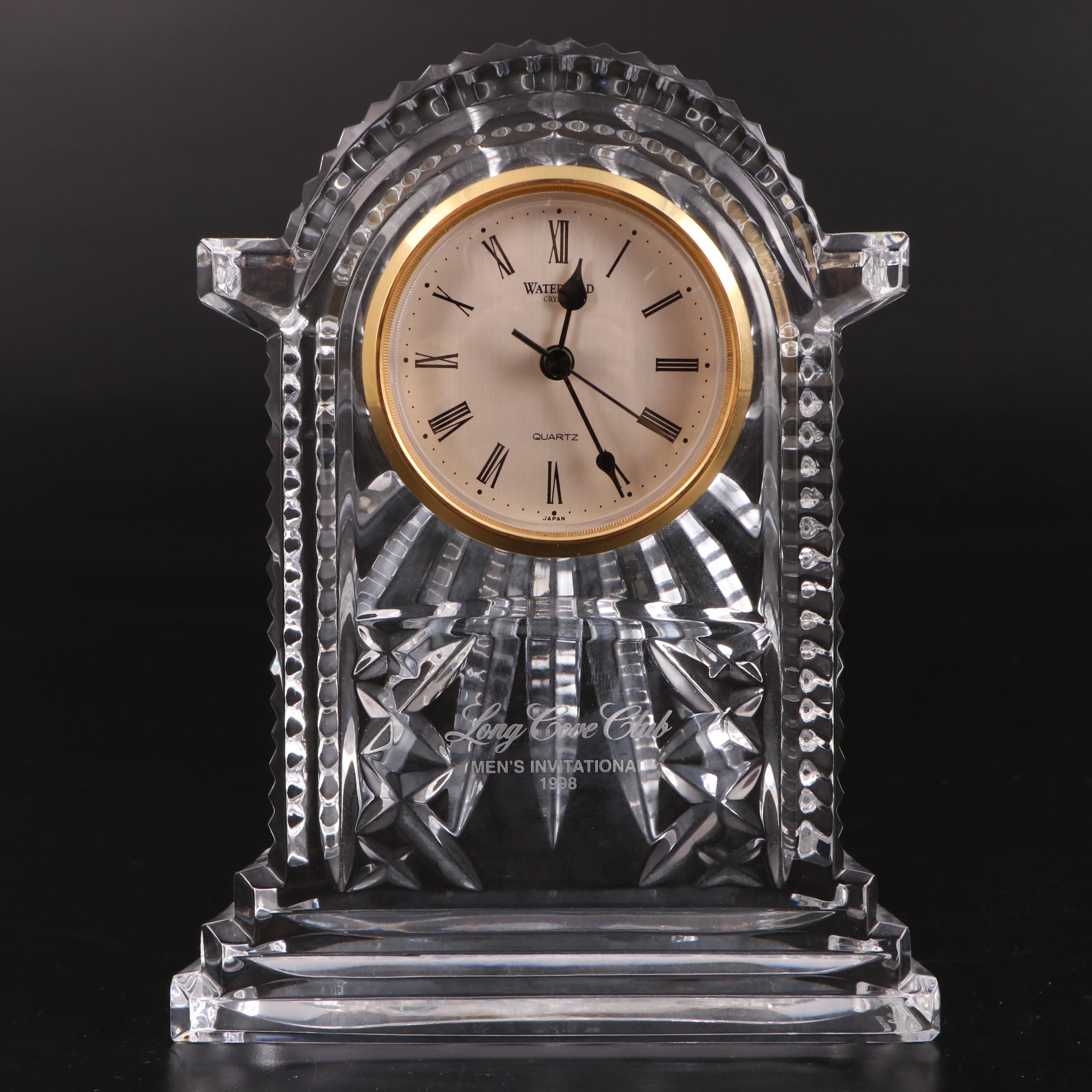 Waterford Crystal "Lismore" Salad Bowl and Compote, Bowl and Mantel