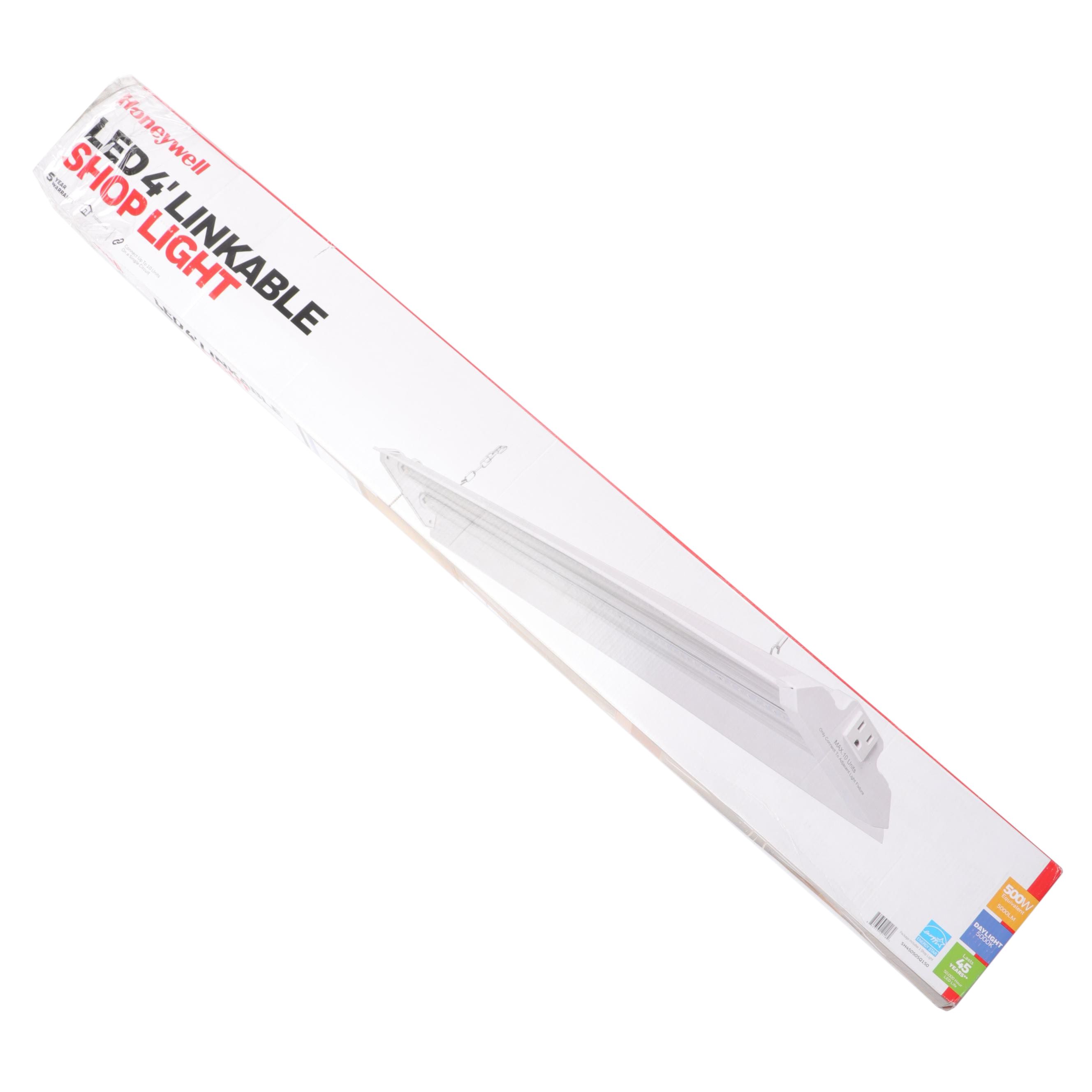 Honeywell 5000 Lumens LED 4' Linkable Shop Light EBTH