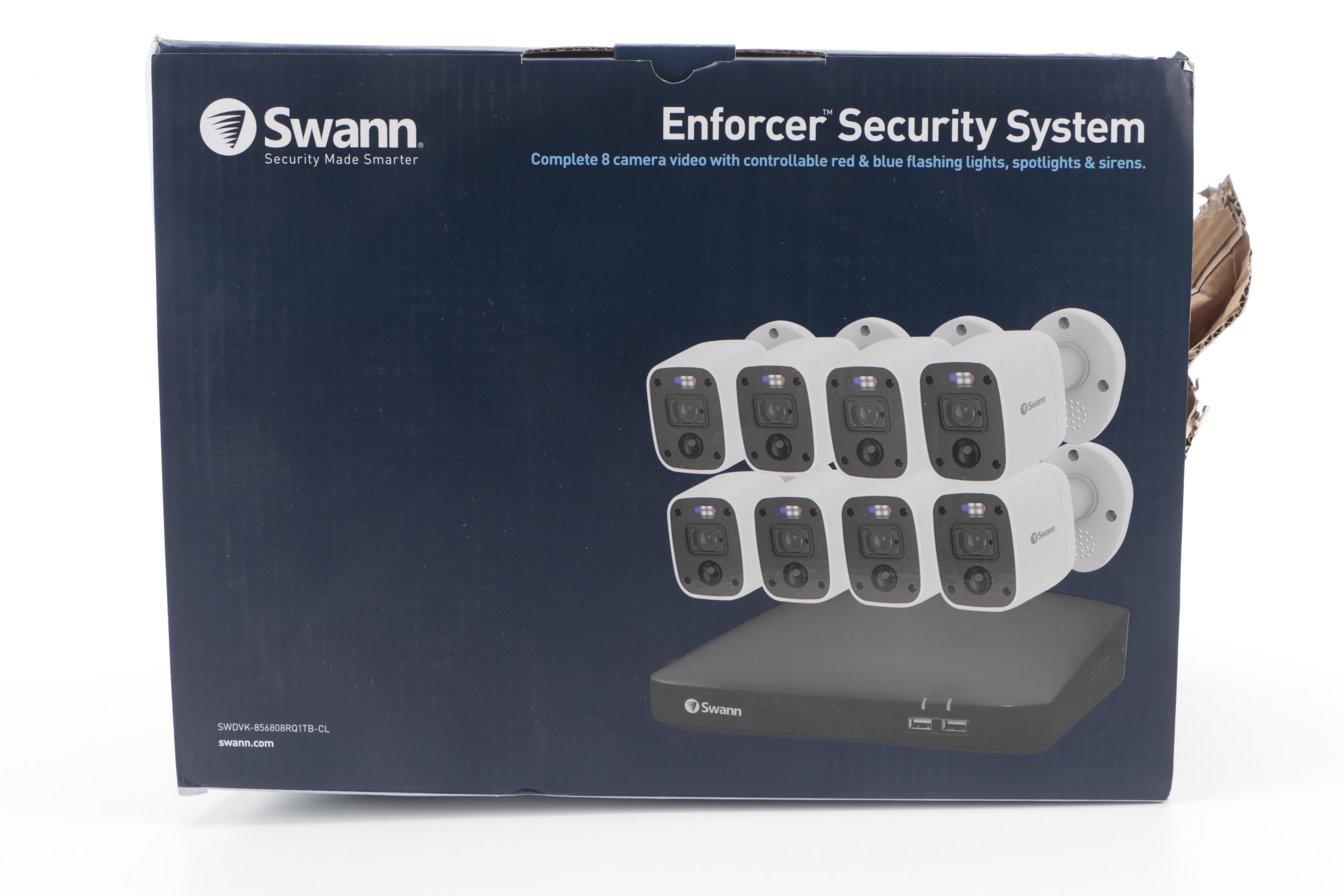 Swann 8 Channel 4K Ultra HD Enforcer Security System EBTH