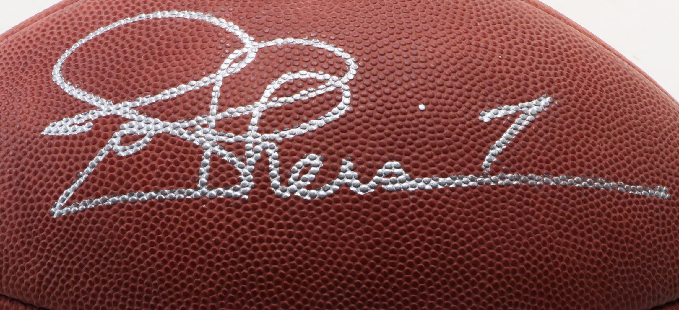 Washington Redskins Joe Theismann 7 Signed Wilson Football in Display Case EBTH